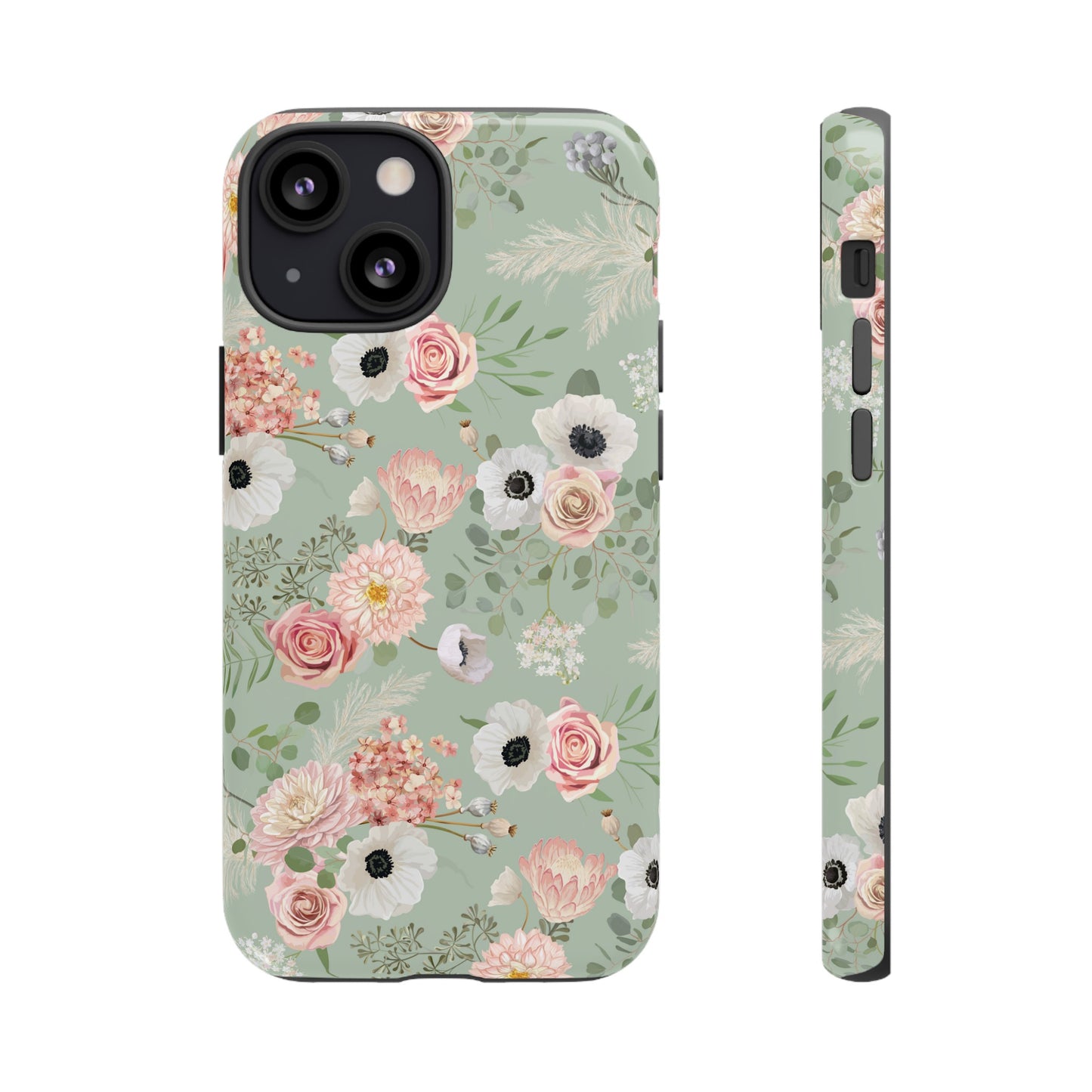 Pastel Flowers Phone Case | iPhone 15 Plus/ Pro, 14, 13, 12| Google Pixel 7, Pro, 5| Samsung Galaxy S23 All Major Phone Models