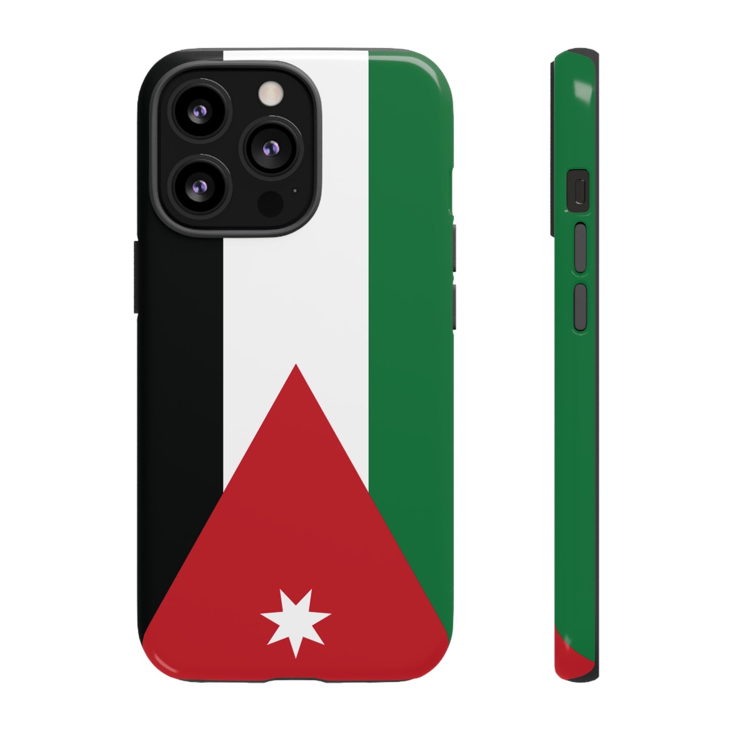 Jordan Flag Phone Case |iPhone 15 Plus/ Pro, 14, 13, 12|Google Pixel 7, Pro, 5| Samsung Galaxy S23 All Major Phone Models