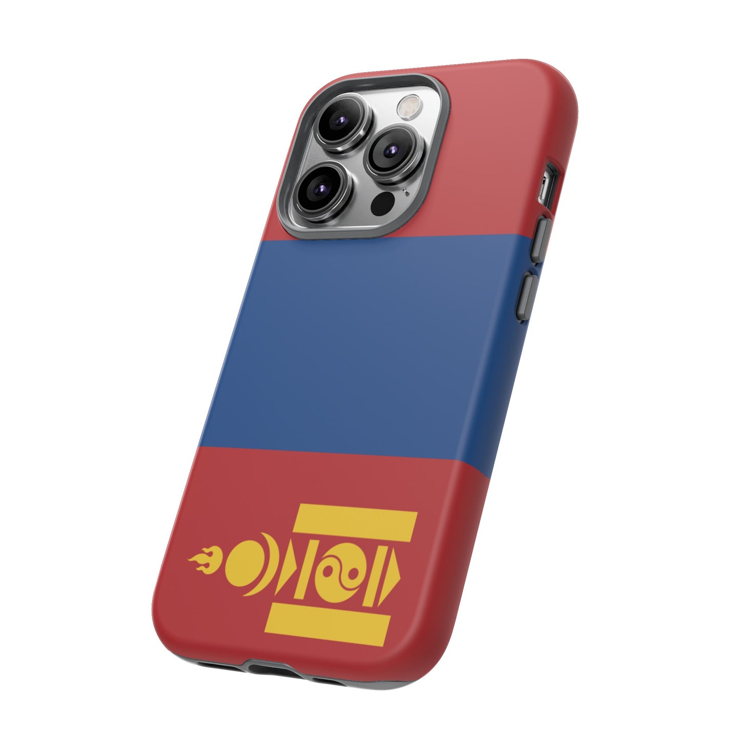 Mongolia Flag Phone Case | iPhone 15 Plus/ Pro, 14, 13, 12| Google Pixel 7, Pro, 5| Samsung Galaxy S23 All Major Phone Models