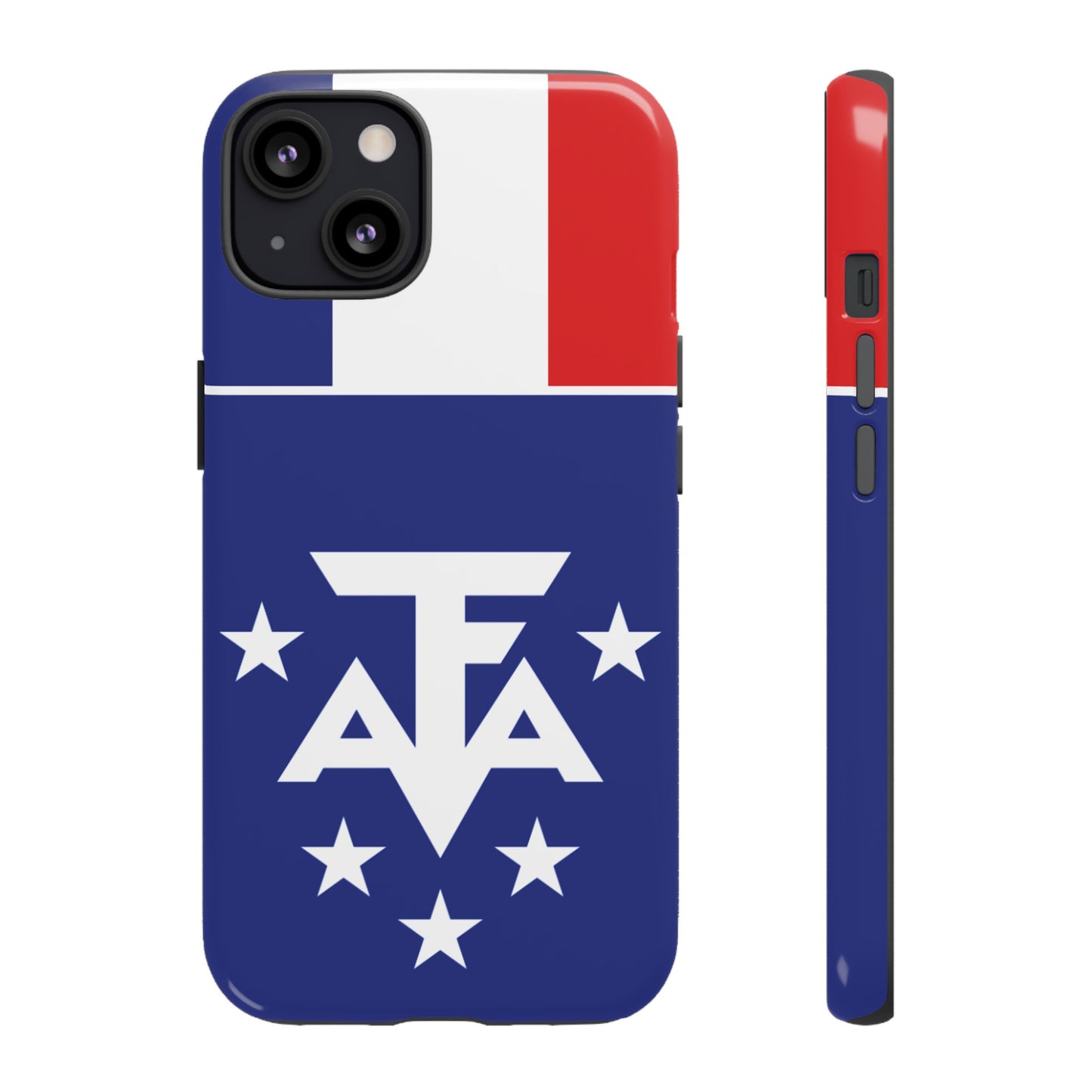 French Southern And Antarctic Lands Flag Phone Case | iPhone 15 Plus/ Pro, 14, 13, 12| Google Pixel 7, Pro, 5| Samsung Galaxy S23 All Major Phone Models