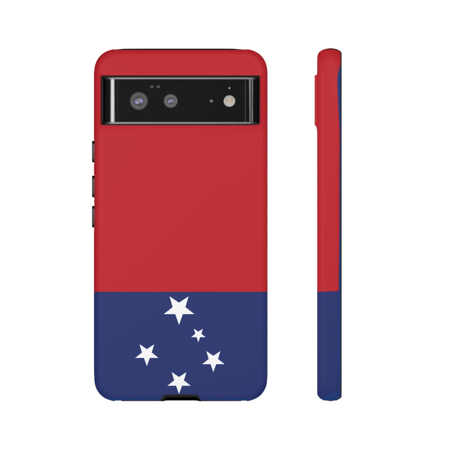 Samoan Flag Phone Case | iPhone 15 Plus/ Pro, 14, 13, 12| Google Pixel 7, Pro, 5| Samsung Galaxy S23 All Major Phone Models