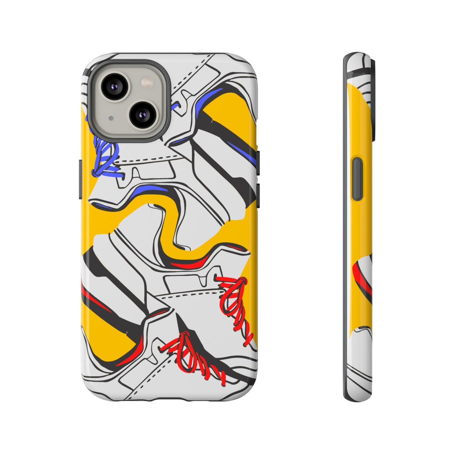 Sneakers Wallpaper Phone Case | iPhone 15 Plus/ Pro, 14, 13, 12| Google Pixel 7, Pro, 5| Samsung Galaxy S23 All Major Phone Models