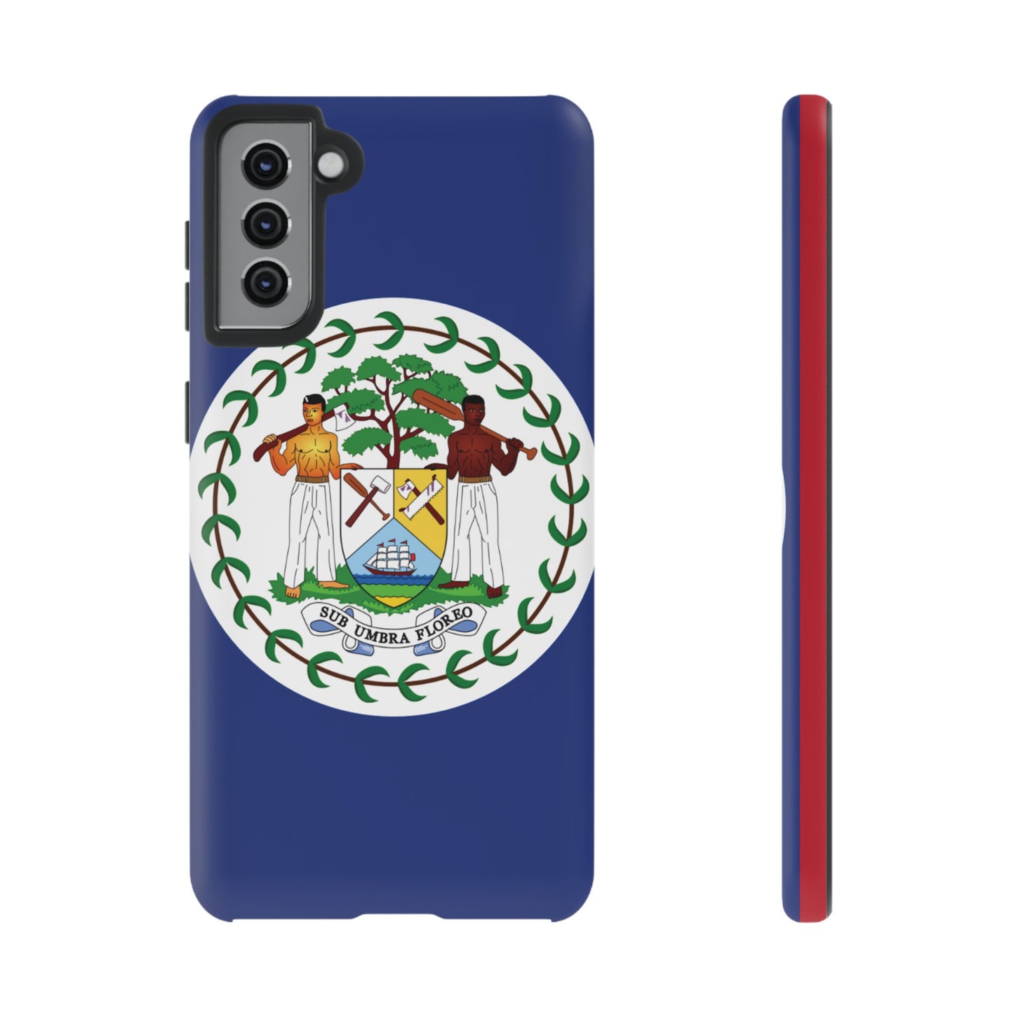 Belize Flag Phone Case | iPhone 15 Plus/ Pro, 14, 13, 12| Google Pixel 7, Pro, 5| Samsung Galaxy S23 All Major Phone Models