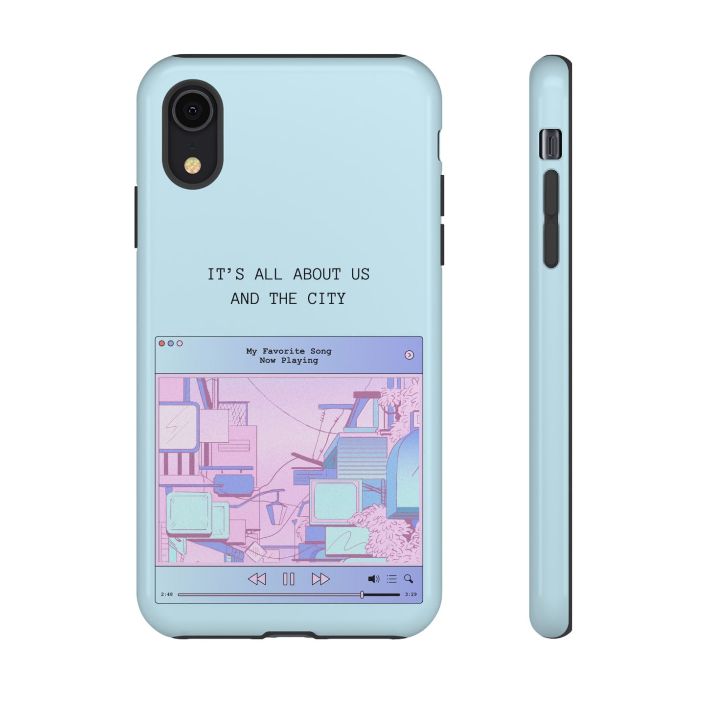 Us And The City Phone Case | iPhone 15 Plus/ Pro, 14, 13, 12| Google Pixel 7, Pro, 5| Samsung Galaxy S23 All Major Phone Models