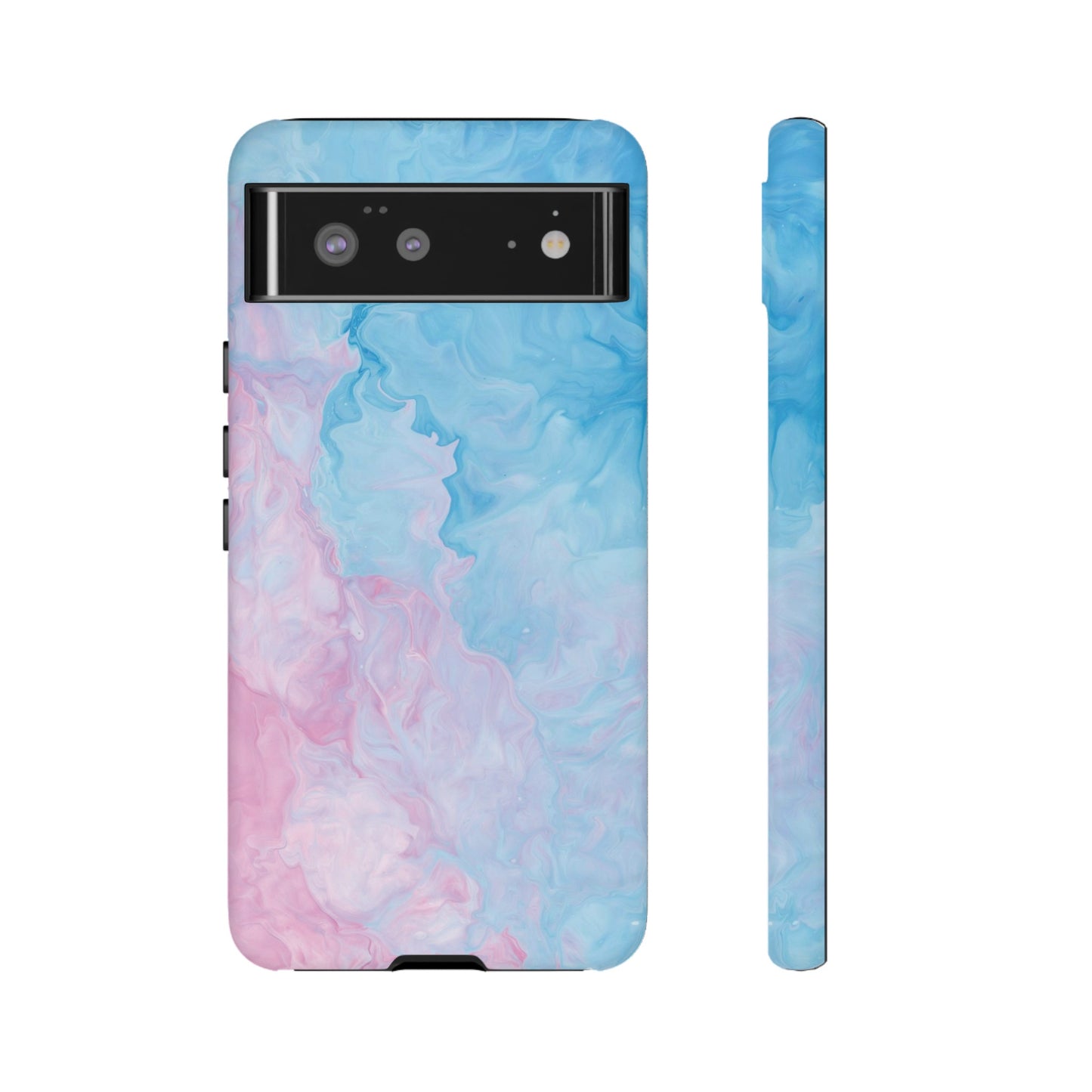 Splash of Blue & Pink Wallpaper Phone Case |iPhone 15 Plus/ Pro, 14, 13, 12|Google Pixel 7, Pro, 5|Samsung Galaxy S23 All Major Phone Models