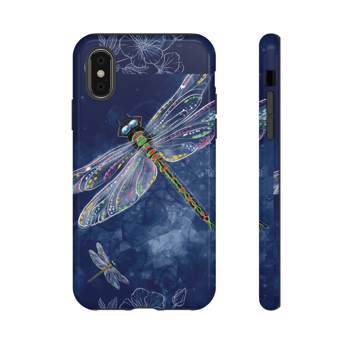 Dragonfly Wallpaper Phone Case | iPhone 15 Plus/ Pro, 14, 13, 12| Google Pixel 7, Pro, 5| Samsung Galaxy S23 All Major Phone Models