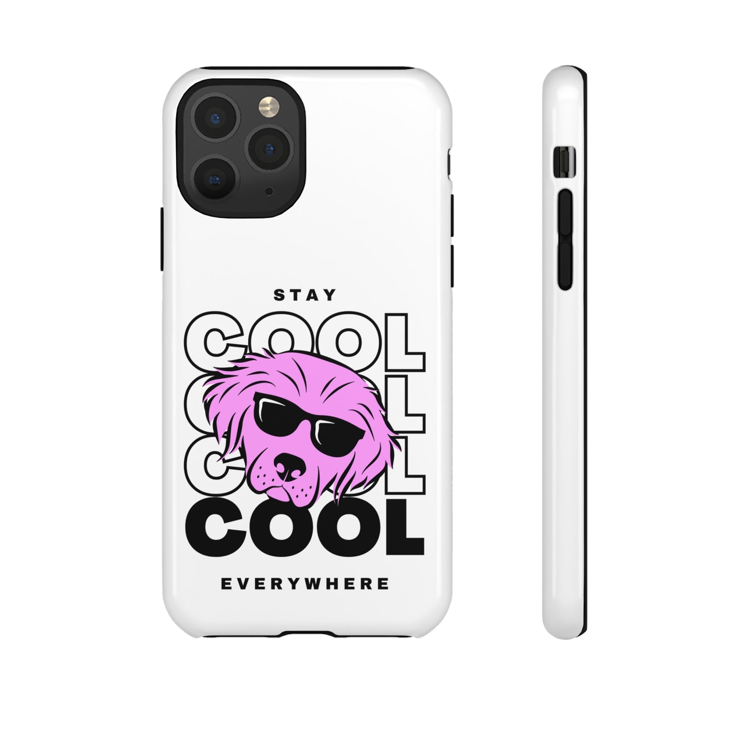 Stay Cool Phone Case | iPhone 15 Plus/ Pro, 14, 13, 12| Google Pixel 7, Pro, 5| Samsung Galaxy S23 All Major Phone Models