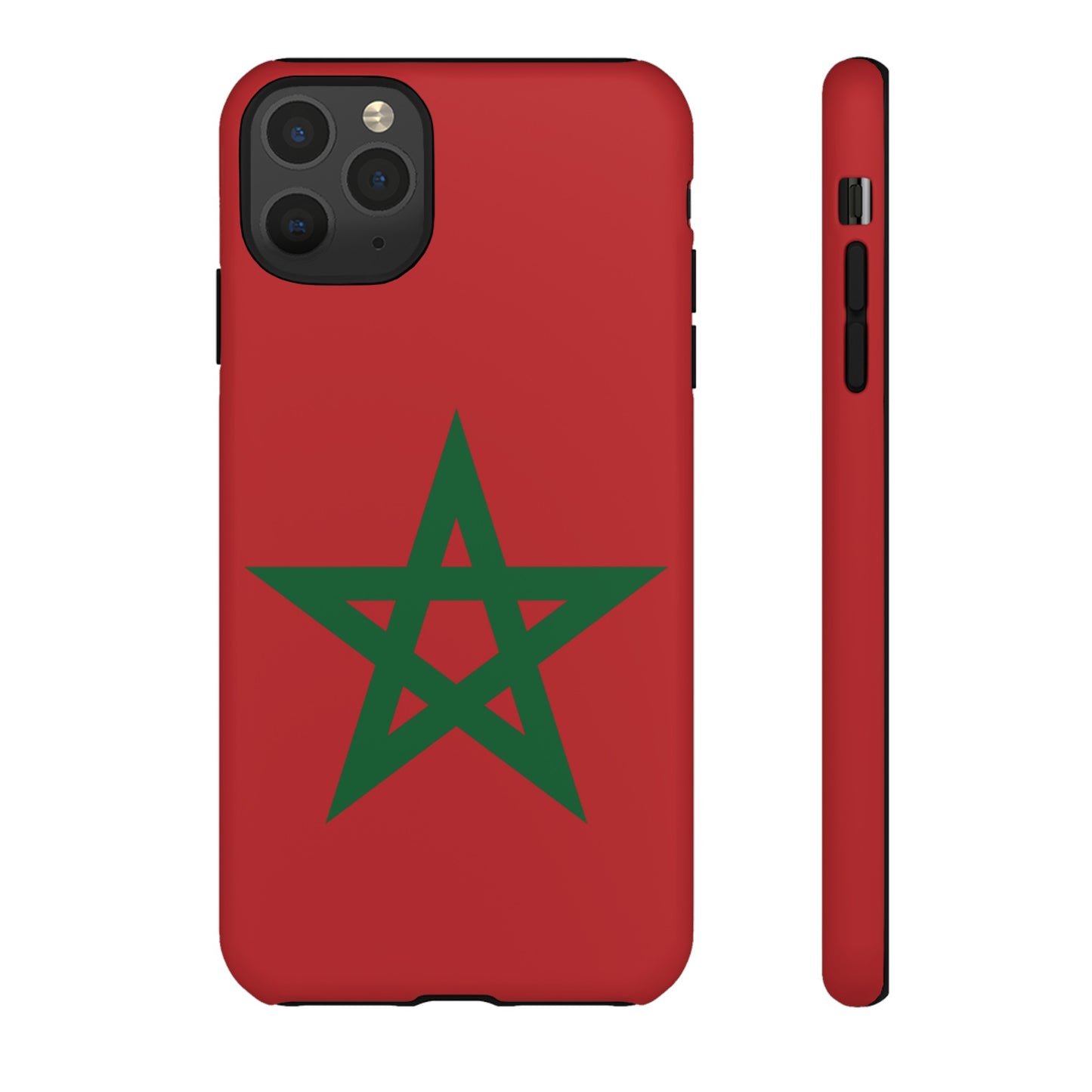 Morocco Flag Phone Case | iPhone 15 Plus/ Pro, 14, 13, 12| Google Pixel 7, Pro, 5| Samsung Galaxy S23 All Major Phone Models