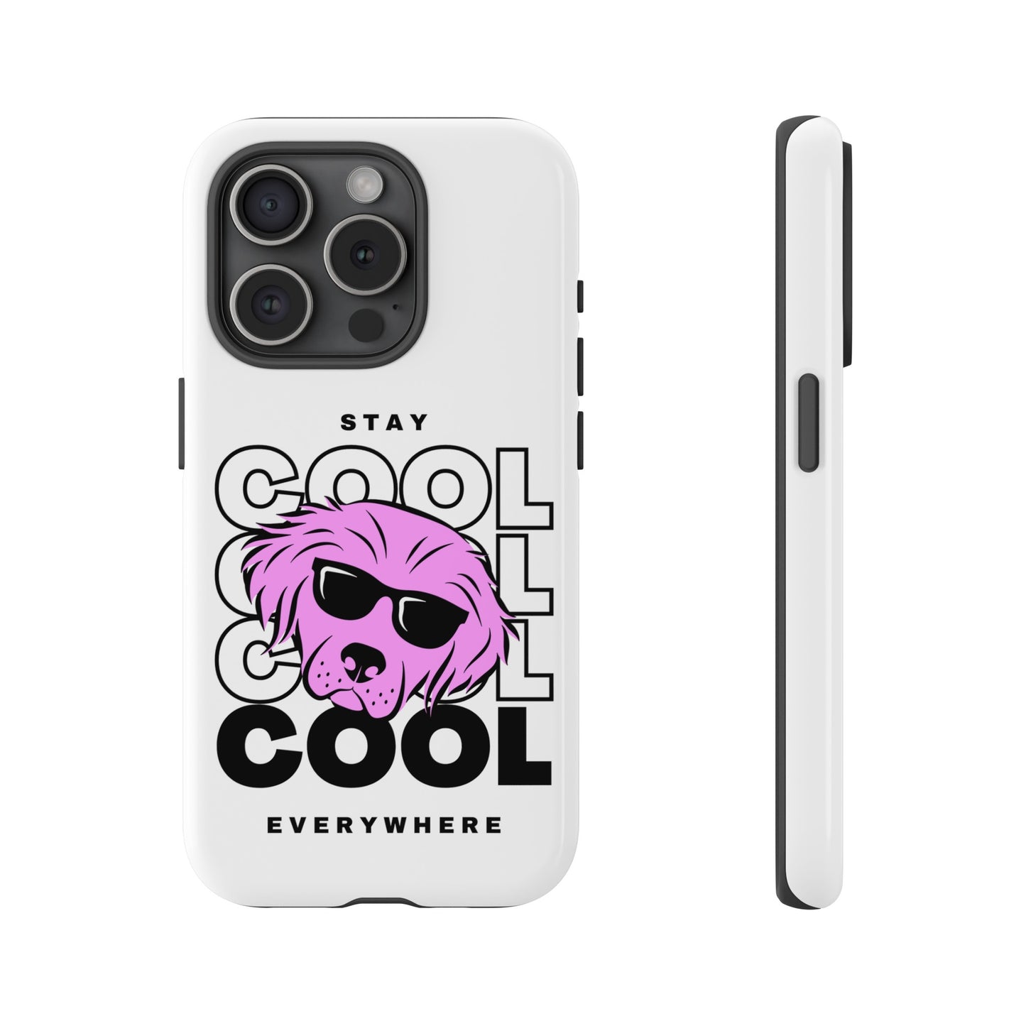 Stay Cool Phone Case | iPhone 15 Plus/ Pro, 14, 13, 12| Google Pixel 7, Pro, 5| Samsung Galaxy S23 All Major Phone Models