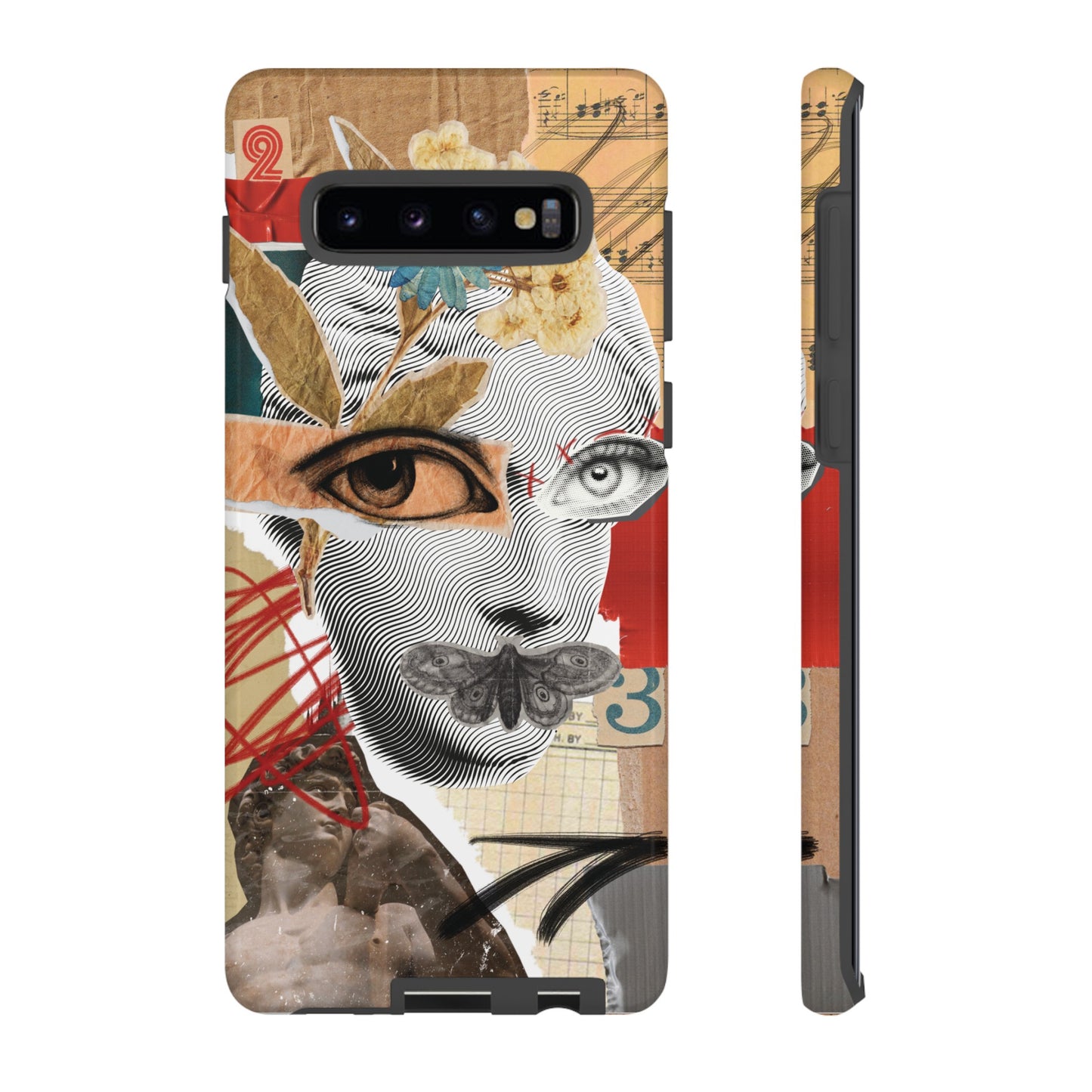 Woman Collage Wallpaper Phone Case | iPhone 15 Plus/ Pro, 14, 13, 12| Google Pixel 7, Pro, 5| Samsung Galaxy S23 All Major Phone Models