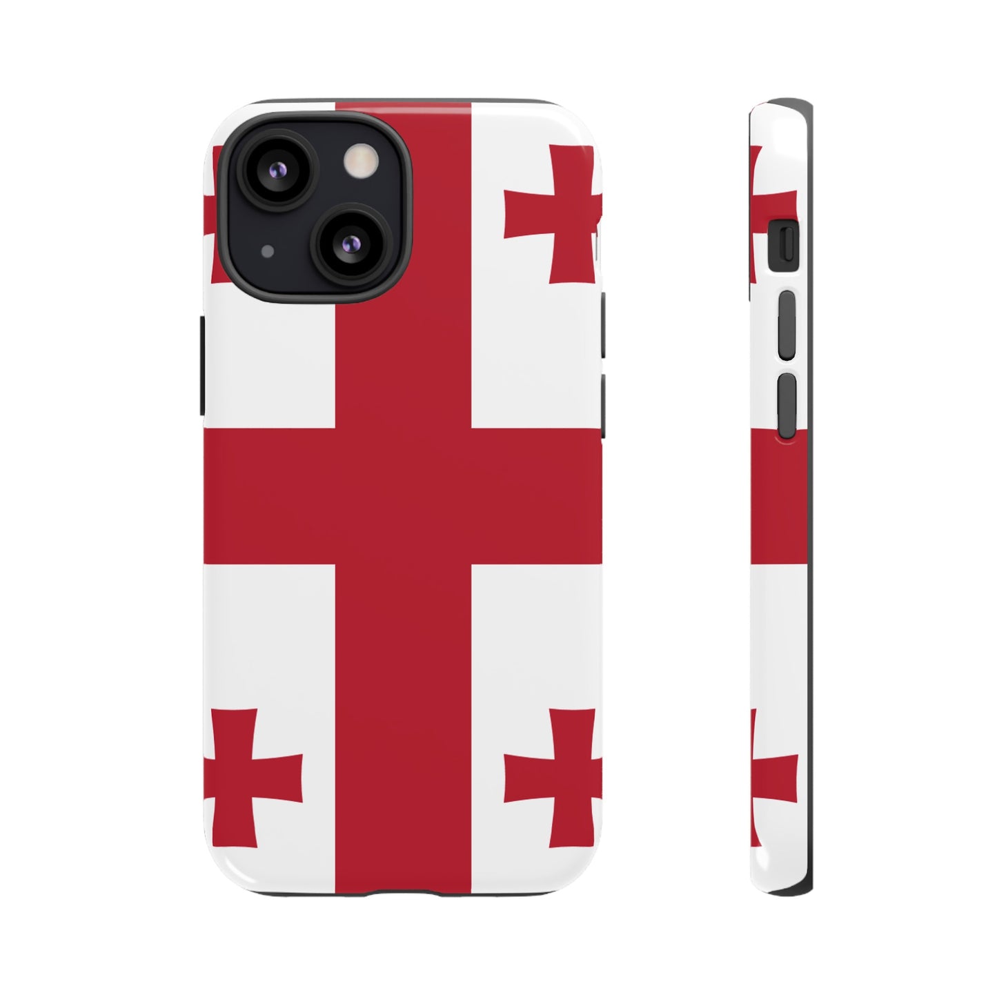 Georgia Flag Phone Case | iPhone 15 Plus/ Pro, 14, 13, 12| Google Pixel 7, Pro, 5| Samsung Galaxy S23 All Major Phone Models