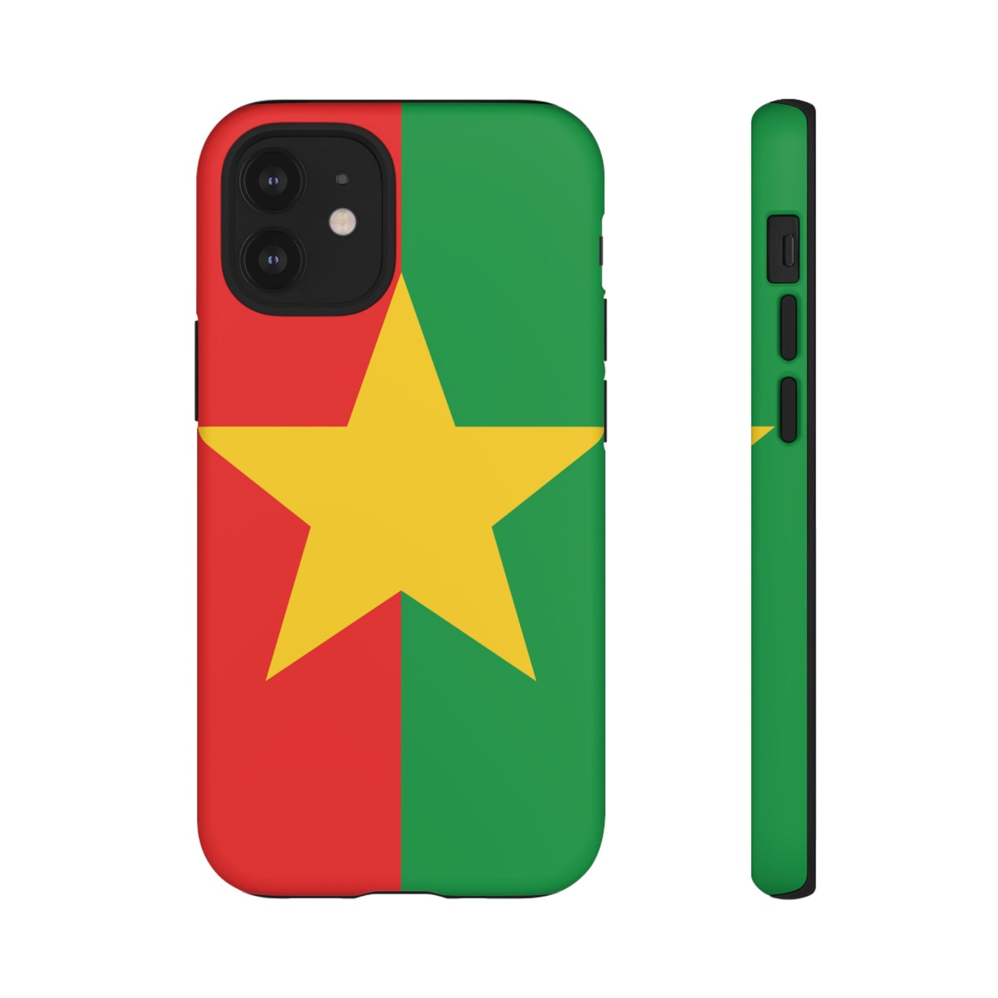 Burkina Faso Flag Phone Case | iPhone 15 Plus/ Pro, 14, 13, 12| Google Pixel 7, Pro, 5| Samsung Galaxy S23 All Major Phone Models