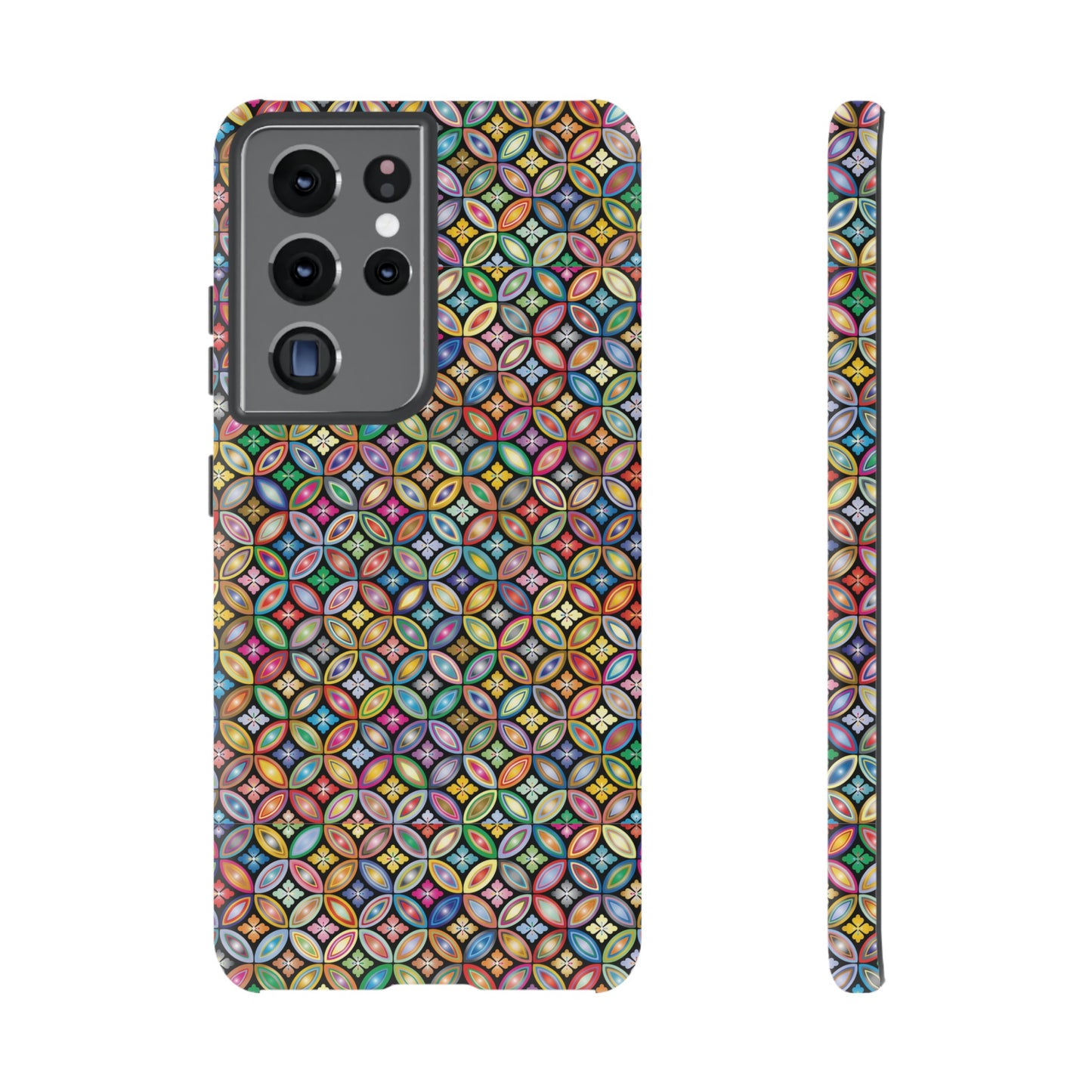 Geometric Pattern Wallpaper Phone Case | iPhone 15 Plus/ Pro, 14, 13, 12| Google Pixel 7, Pro, 5| Samsung Galaxy S23 All Major Phone Models