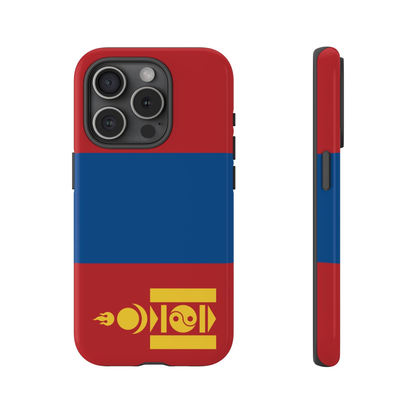 Mongolia Flag Phone Case | iPhone 15 Plus/ Pro, 14, 13, 12| Google Pixel 7, Pro, 5| Samsung Galaxy S23 All Major Phone Models