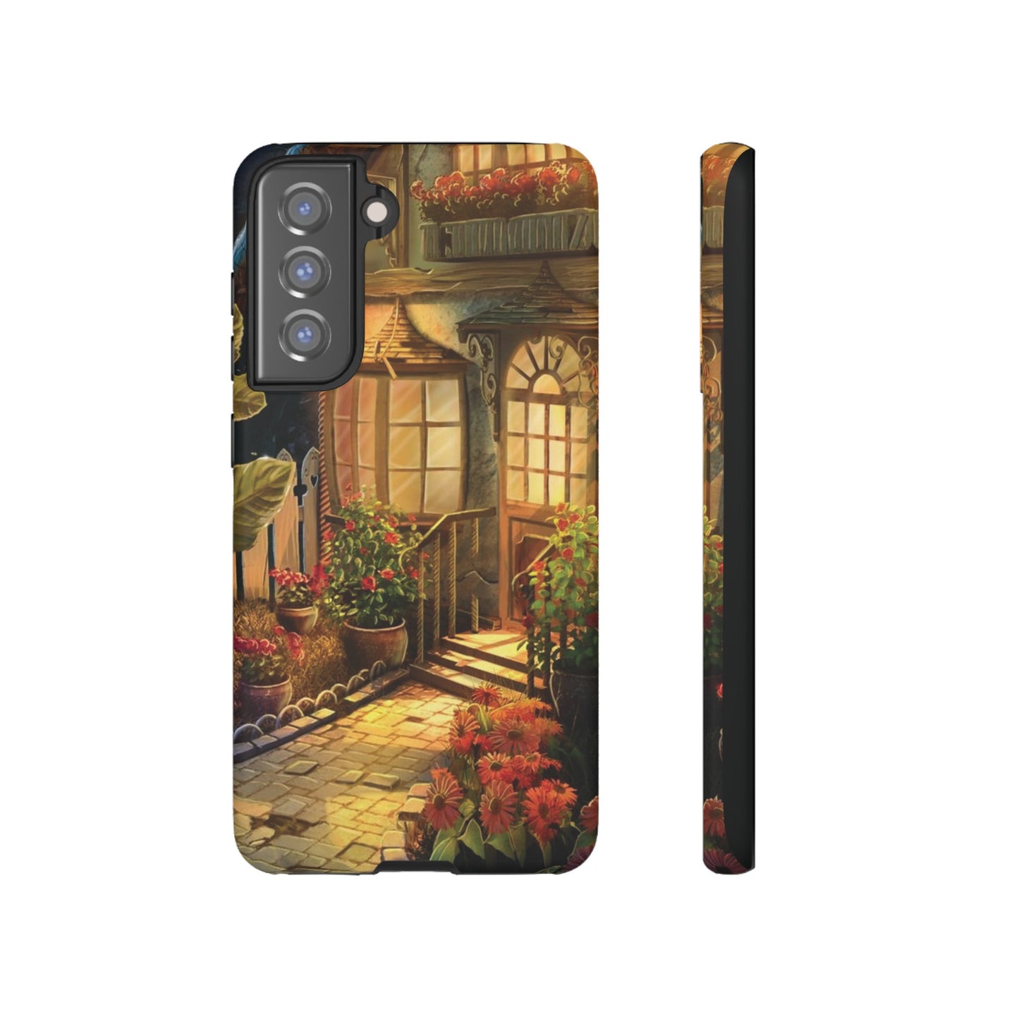 Cottage Garden Wallpaper Phone Case | iPhone 15 Plus/ Pro, 14, 13, 12| Google Pixel 7, Pro, 5| Samsung Galaxy S23 All Major Phone Models