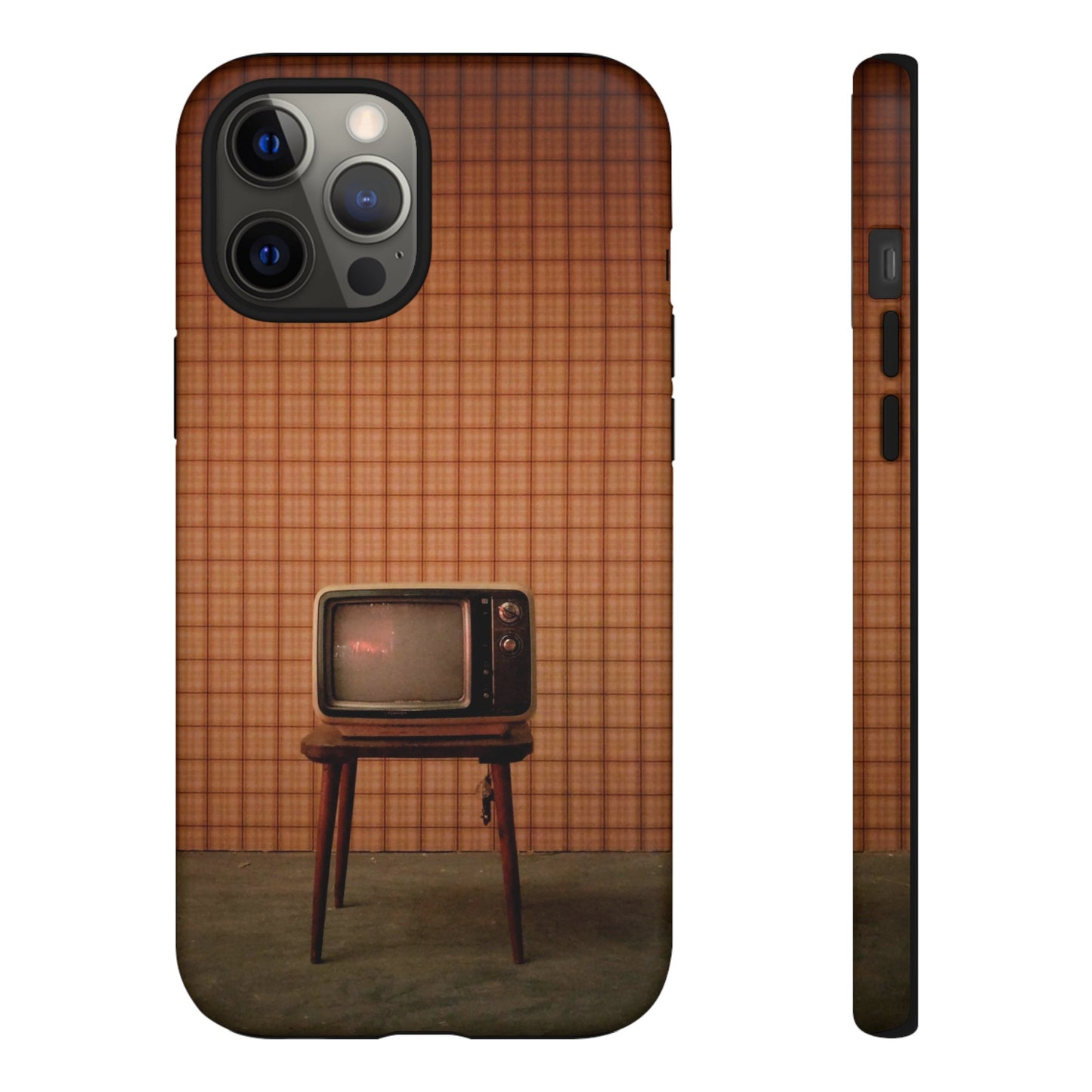 Television Wallpaper Phone Case | iPhone 15 Plus/ Pro, 14, 13, 12| Google Pixel 7, Pro, 5| Samsung Galaxy S23 All Major Phone Models