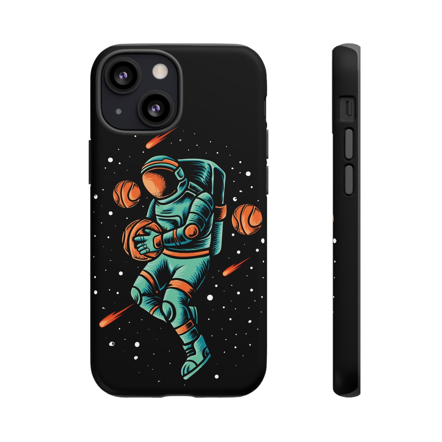 Space Basketball Phone Case | iPhone 15 Plus/ Pro, 14, 13, 12| Google Pixel 7, Pro, 5| Samsung Galaxy S23 All Major Phone Models