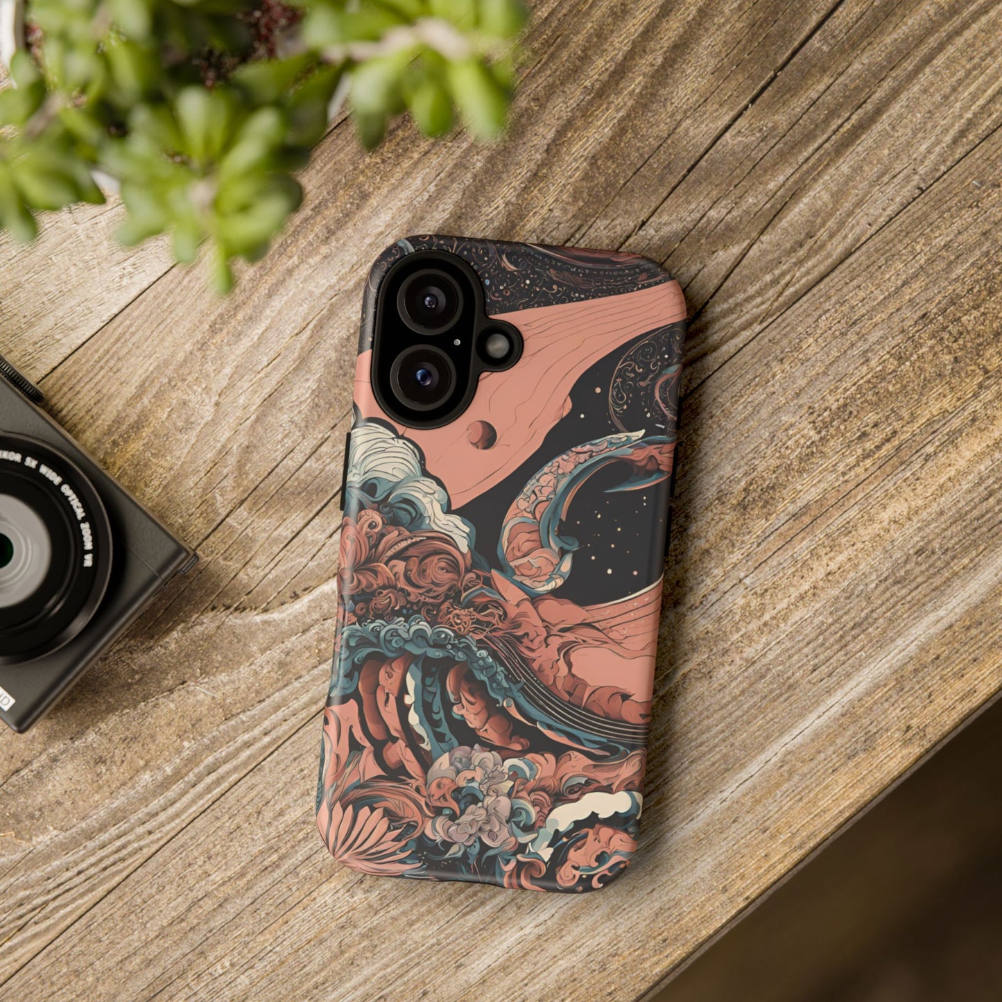 Abstract Landscape Phone Case| iPhone 15 Plus/ Pro, 14, 13, 12| Google Pixel 7, Pro, 5| Samsung Galaxy S23 All Major Phone Models