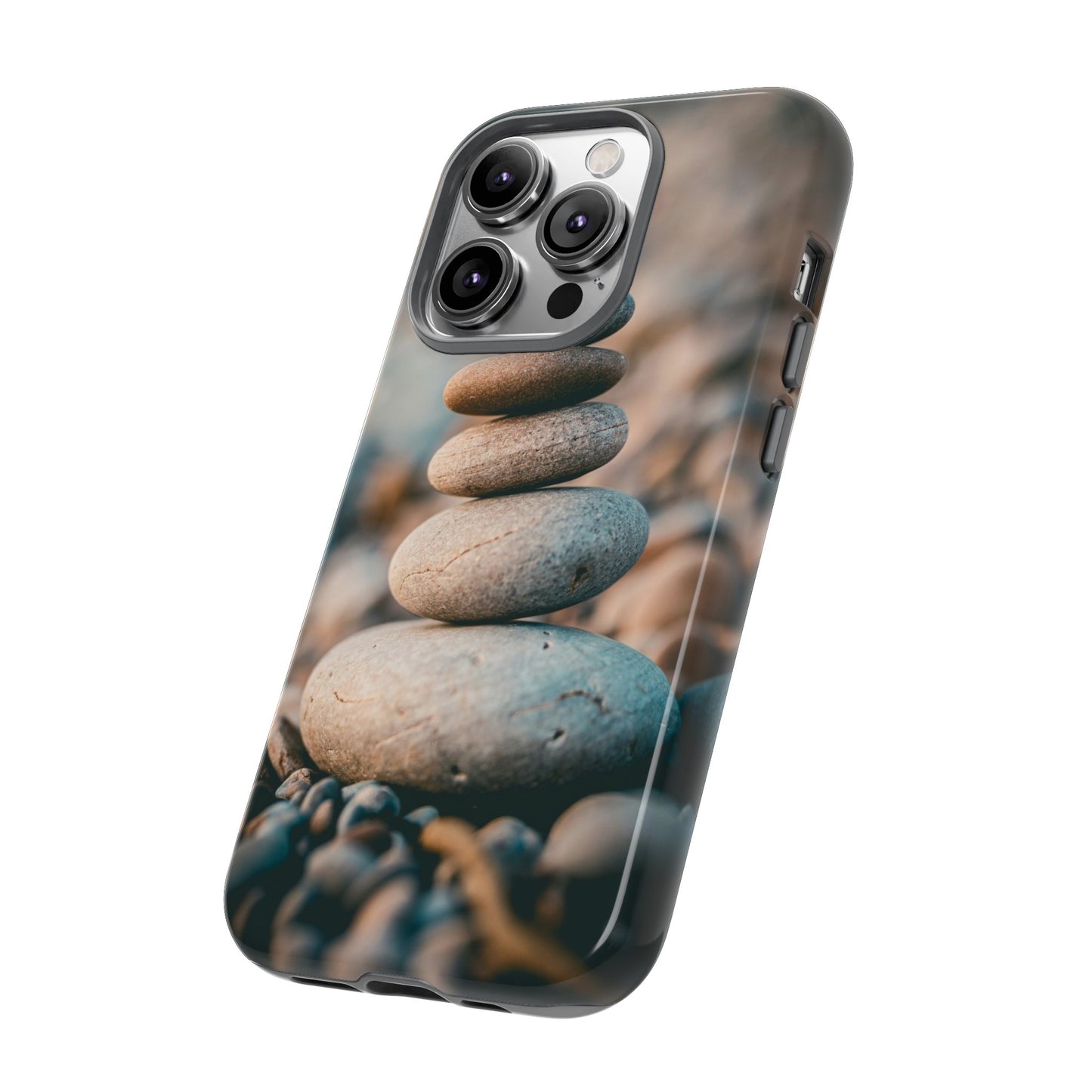 Rock Stack Wallpaper Phone Case | iPhone 15 Plus/ Pro, 14, 13, 12| Google Pixel 7, Pro, 5| Samsung Galaxy S23 All Major Phone Models