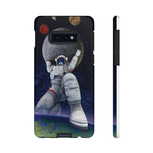 Astronaut Holding The Moon Phone Case | iPhone 15 Plus/ Pro, 14, 13, 12| Google Pixel 7, Pro, 5| Samsung Galaxy S23 All Major Phone Models