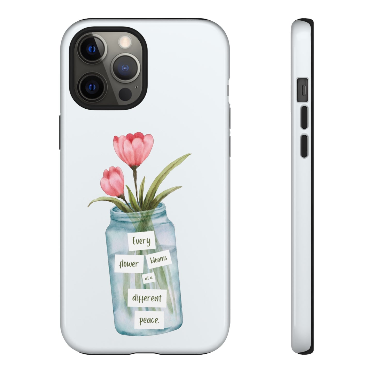 Flowers in a Jar Wallpaper Phone Case | iPhone 15 Plus/ Pro, 14, 13, 12| Google Pixel 7, Pro, 5| Samsung Galaxy S23 All Major Phone Models