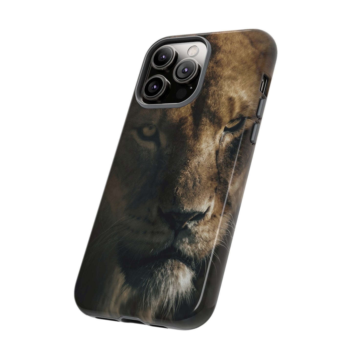 Lion Wallpaper Phone Case | iPhone 15 Plus/ Pro, 14, 13, 12| Google Pixel 7, Pro, 5| Samsung Galaxy S23 All Major Phone Models