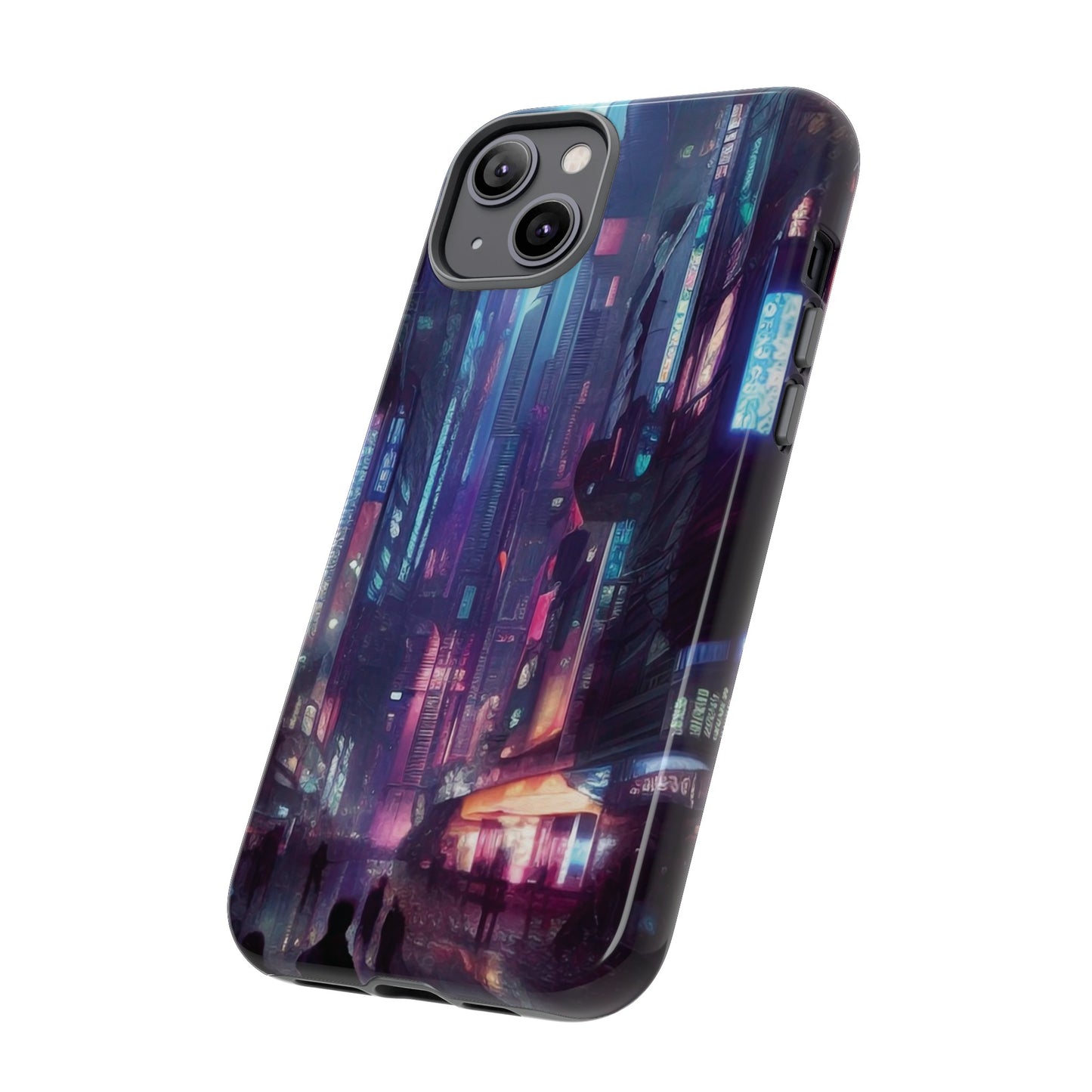 Futuristic Sci-Fi City Wallpaper Phone Case | iPhone 15 Plus/ Pro, 14, 13, 12| Google Pixel 7, Pro, 5| Samsung Galaxy S23 All Major Phone Models