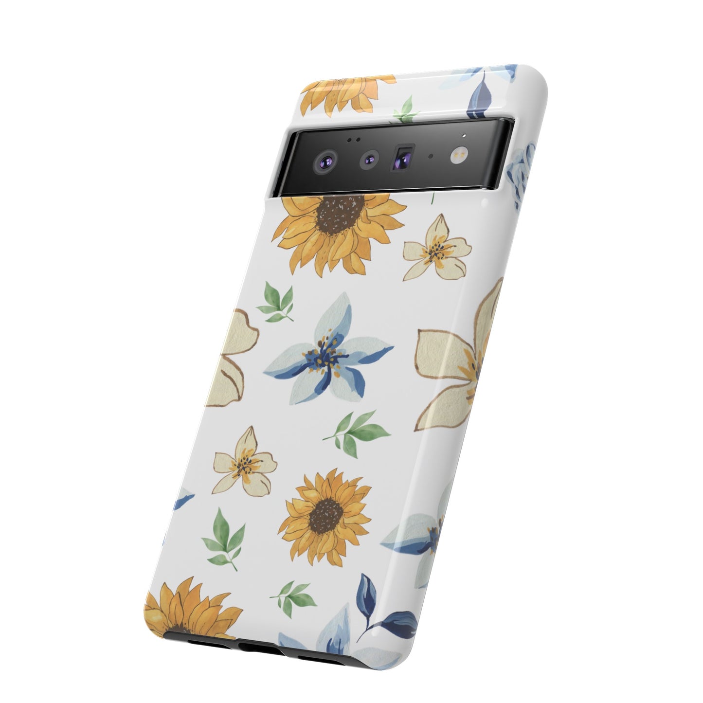 Beautiful Watercolour Flower Wallpaper Phone Case | iPhone 15 Plus/ Pro, 14, 13, 12| Google Pixel 7, Pro, 5| Samsung Galaxy S23 All Major Phone Models