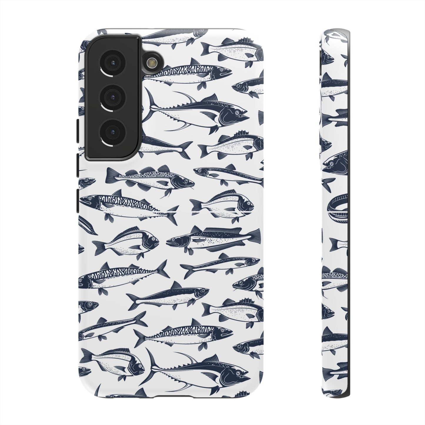 Fish Wallpaper Phone Case | iPhone 15 Plus/ Pro, 14, 13, 12| Google Pixel 7, Pro, 5| Samsung Galaxy S23 All Major Phone Models