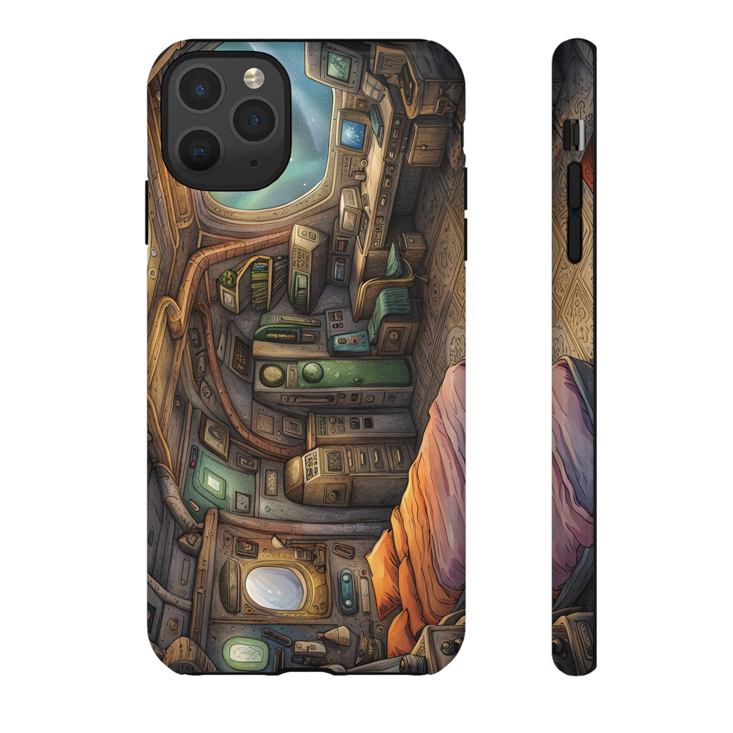 Cosy Spaceship Wallpaper Phone Case | iPhone 15 Plus/ Pro, 14, 13, 12| Google Pixel 7, Pro, 5| Samsung Galaxy S23 All Major Phone Models