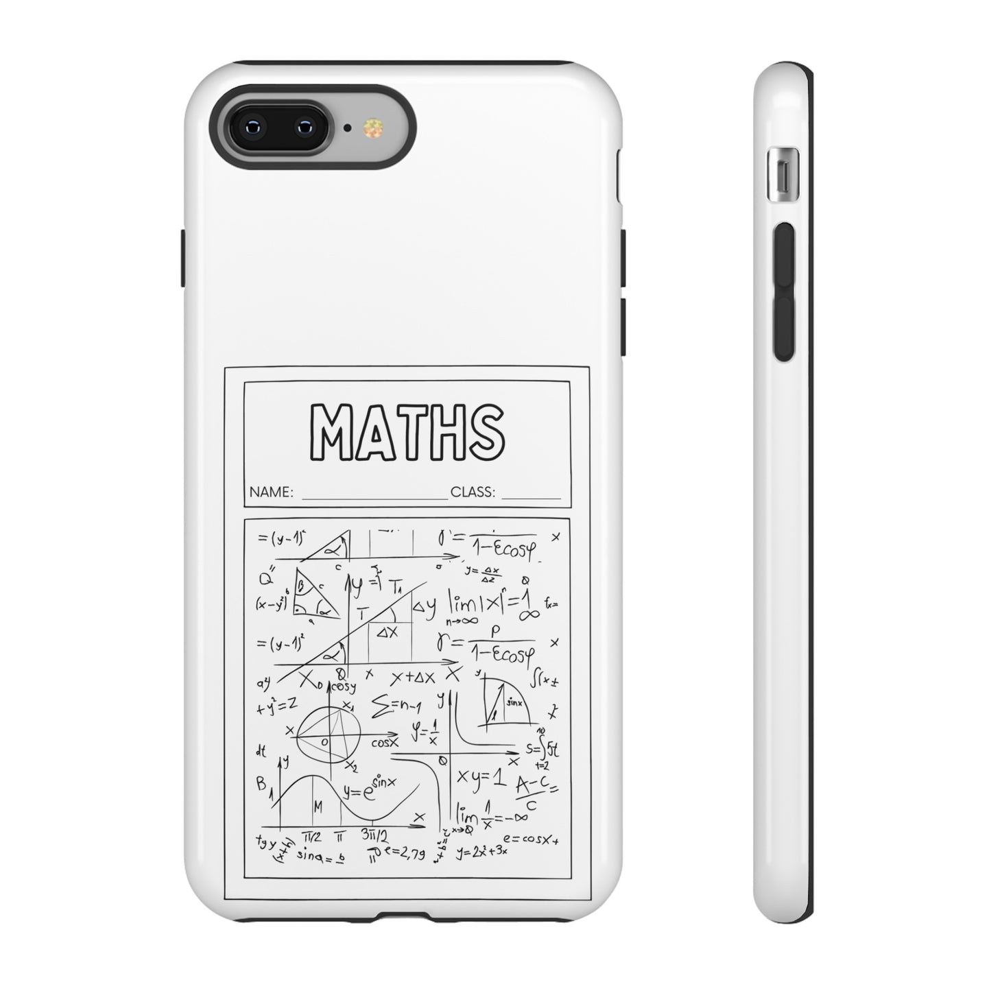 Maths Class Wallpaper Phone Case | iPhone 15 Plus/ Pro, 14, 13, 12| Google Pixel 7, Pro, 5| Samsung Galaxy S23 All Major Phone Models