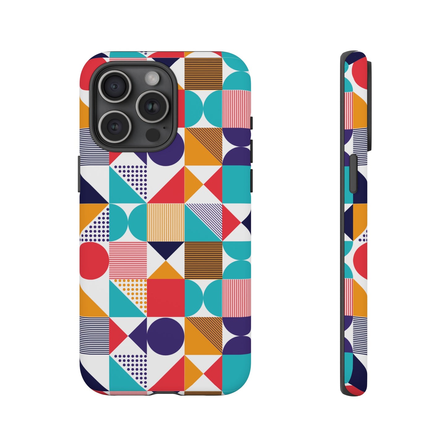 Geometric Patterned Wallpaper Phone Case | iPhone 15 Plus/ Pro, 14, 13, 12| Google Pixel 7, Pro, 5|Samsung Galaxy S23 All Major Phone Models