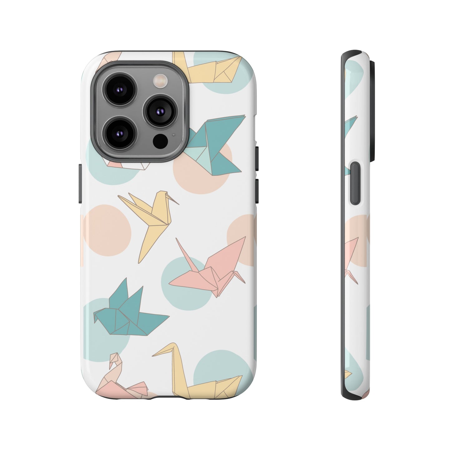 Origami Wallpaper Phone Case | iPhone 15 Plus/ Pro, 14, 13, 12| Google Pixel 7, Pro, 5| Samsung Galaxy S23 All Major Phone Models