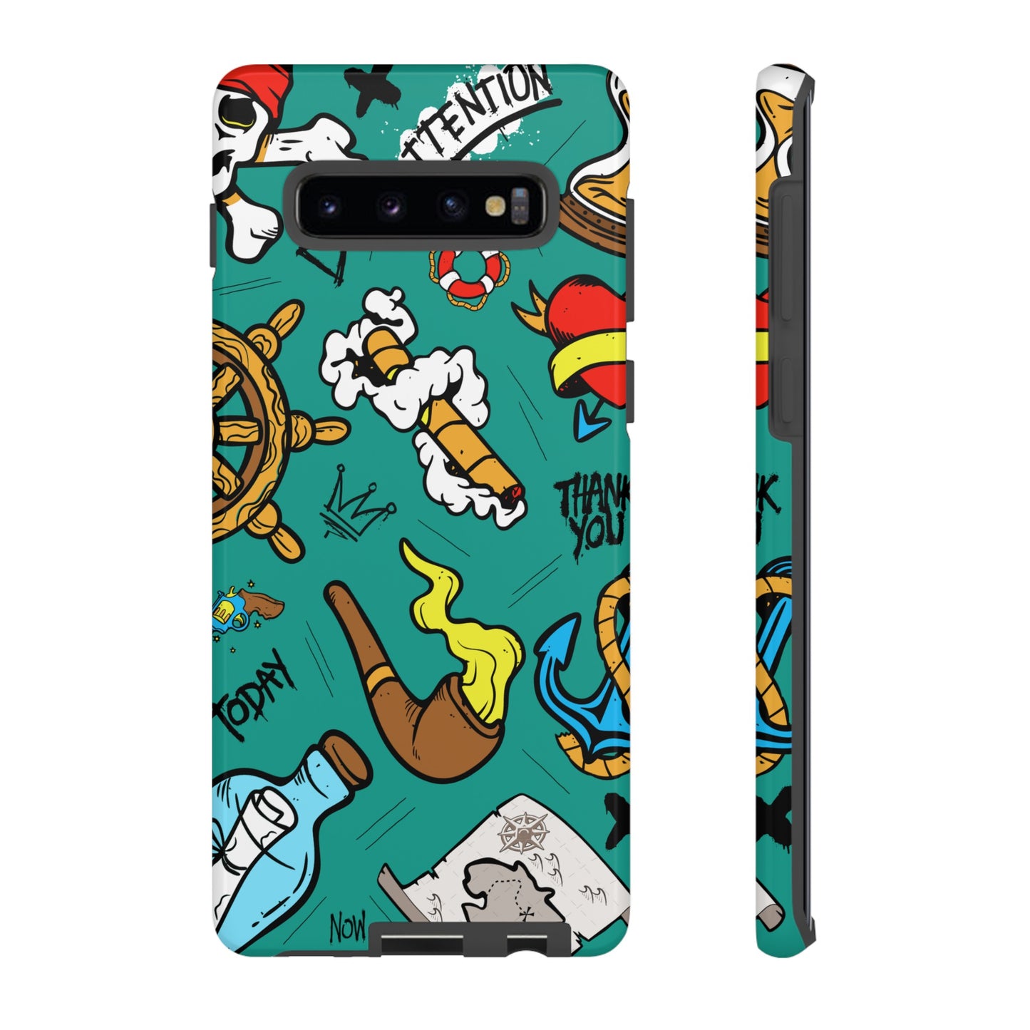 Pirate Wallpaper Phone Case | iPhone 15 Plus/ Pro, 14, 13, 12| Google Pixel 7, Pro, 5| Samsung Galaxy S23 All Major Phone Models