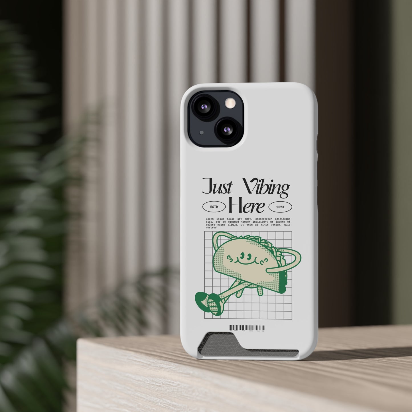 Just Vibing Here Phone Case | iPhone 15 Plus/ Pro, 14, 13, 12|Samsung Galaxy Models