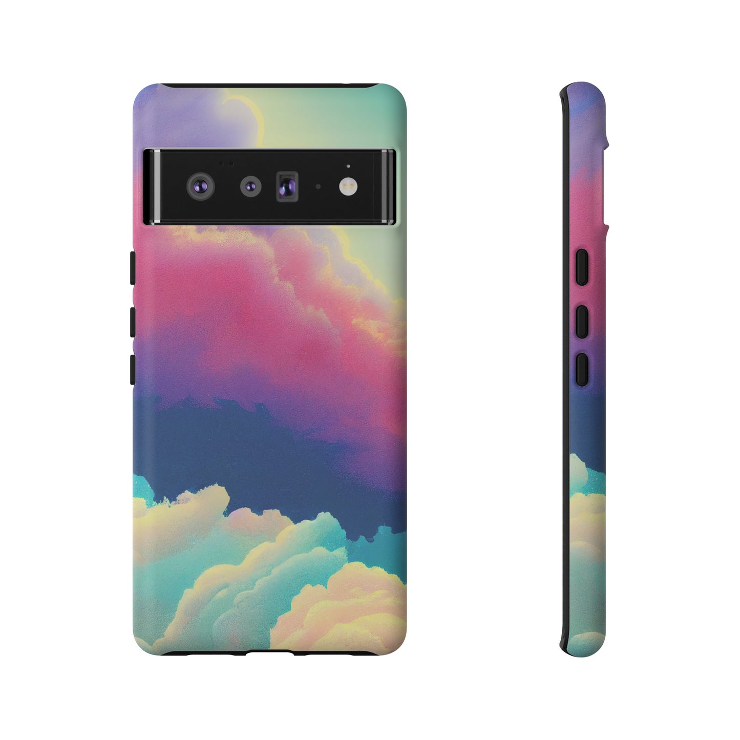 Colourful Clouds Wallpaper Phone Case | iPhone 15 Plus/ Pro, 14, 13, 12| Google Pixel 7, Pro, 5| Samsung Galaxy S23 All Major Phone Models