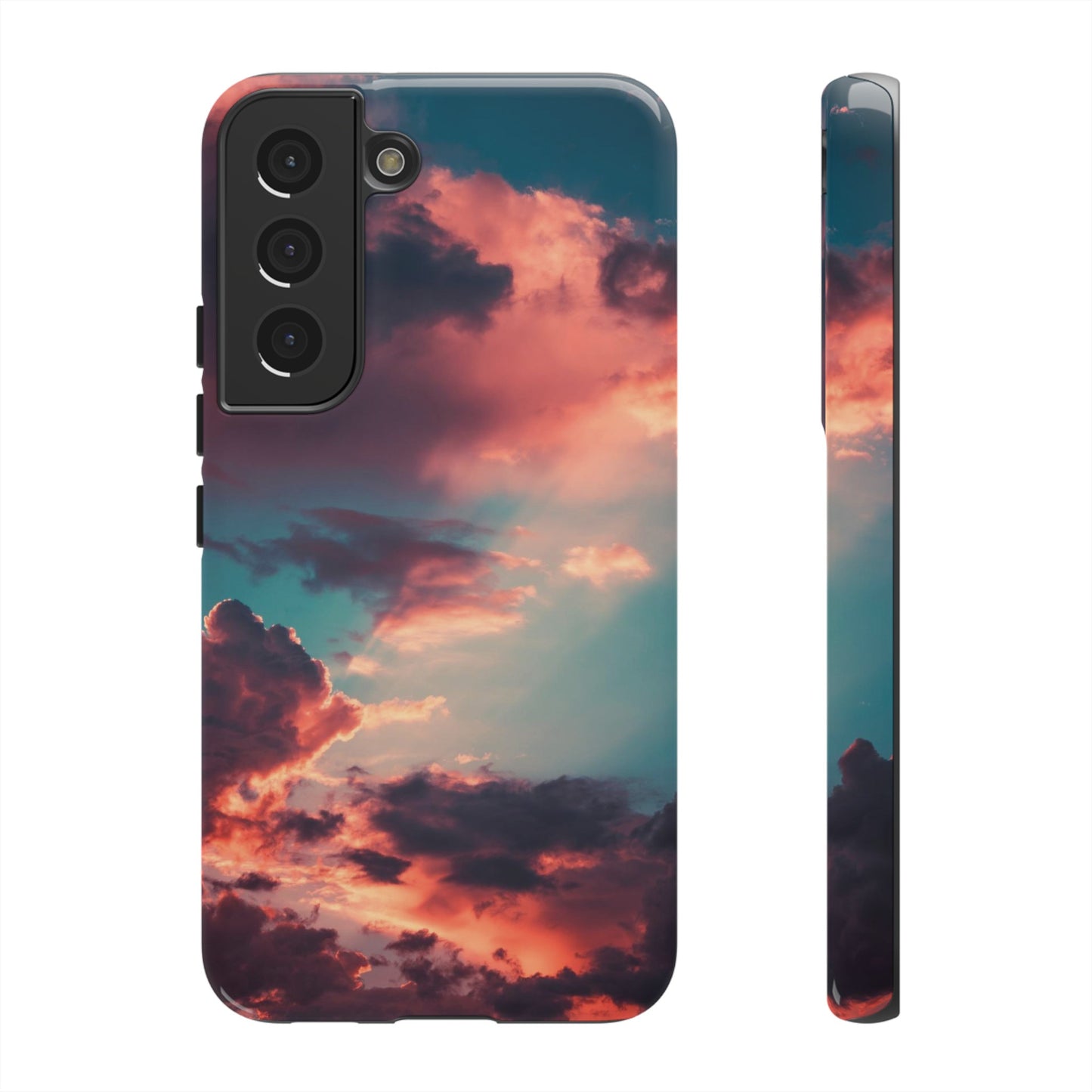 Violet Sky Wallpaper Phone Case | iPhone 15 Plus/ Pro, 14, 13, 12| Google Pixel 7, Pro, 5| Samsung Galaxy S23 All Major Phone Models