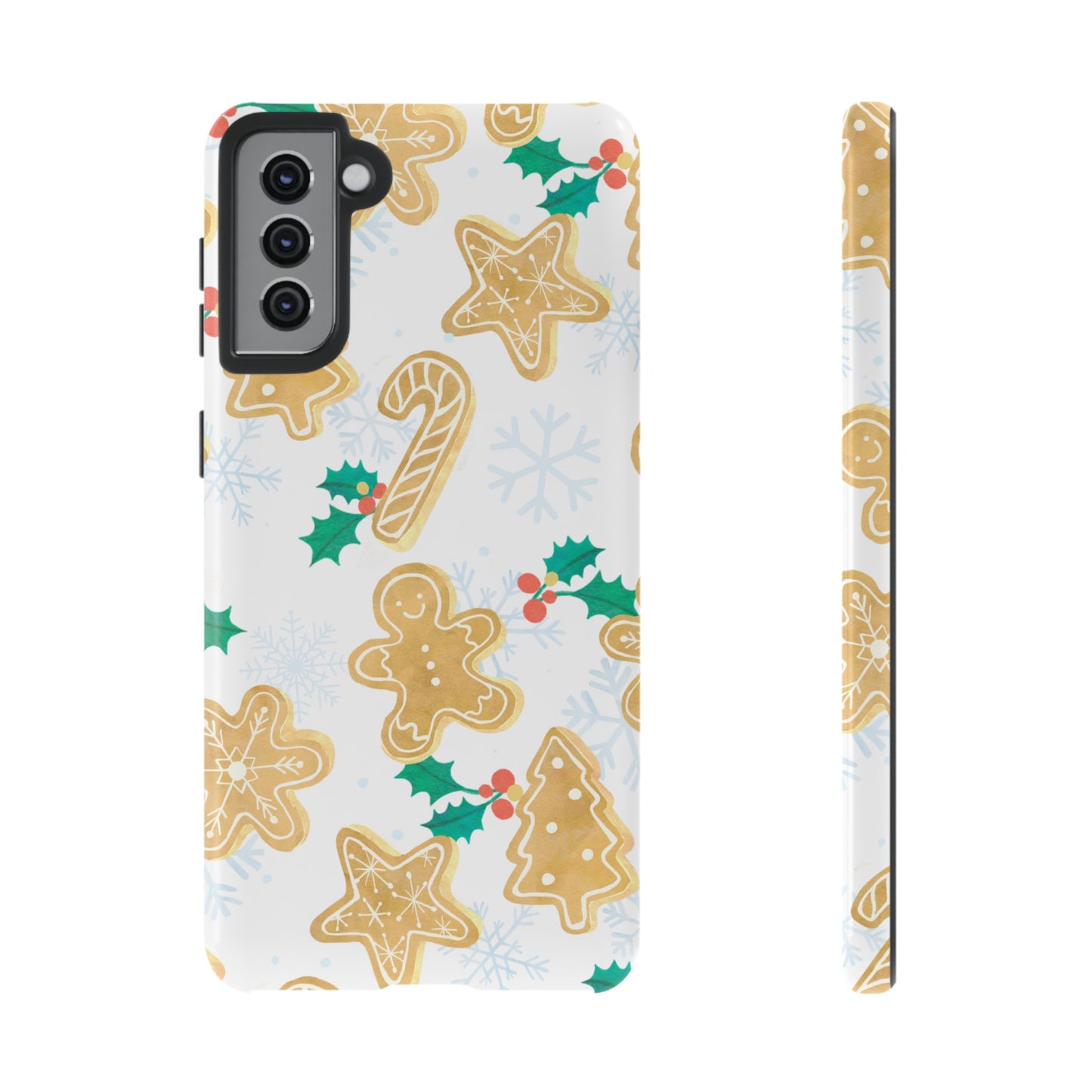 Gingerbread Wallpaper Phone Case | iPhone 15 Plus/ Pro, 14, 13, 12| Google Pixel 7, Pro, 5| Samsung Galaxy S23 All Major Phone Models