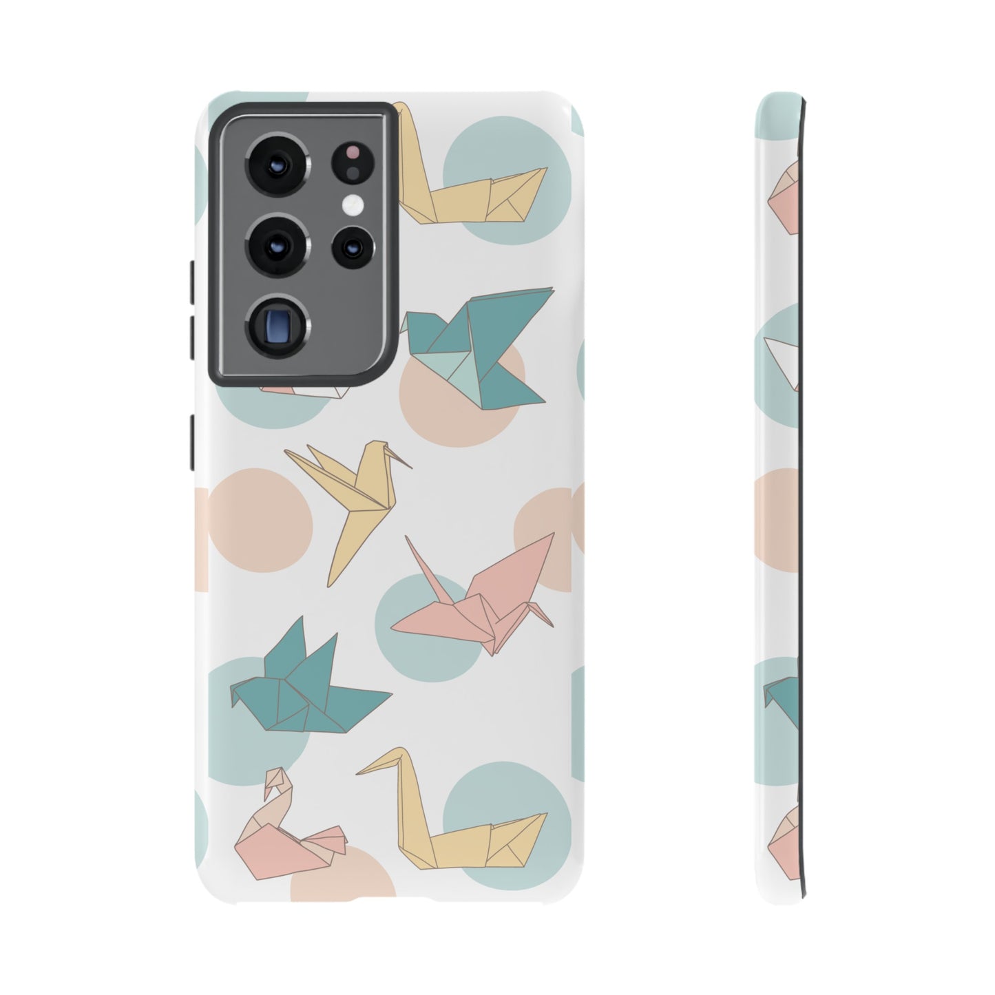 Origami Wallpaper Phone Case | iPhone 15 Plus/ Pro, 14, 13, 12| Google Pixel 7, Pro, 5| Samsung Galaxy S23 All Major Phone Models