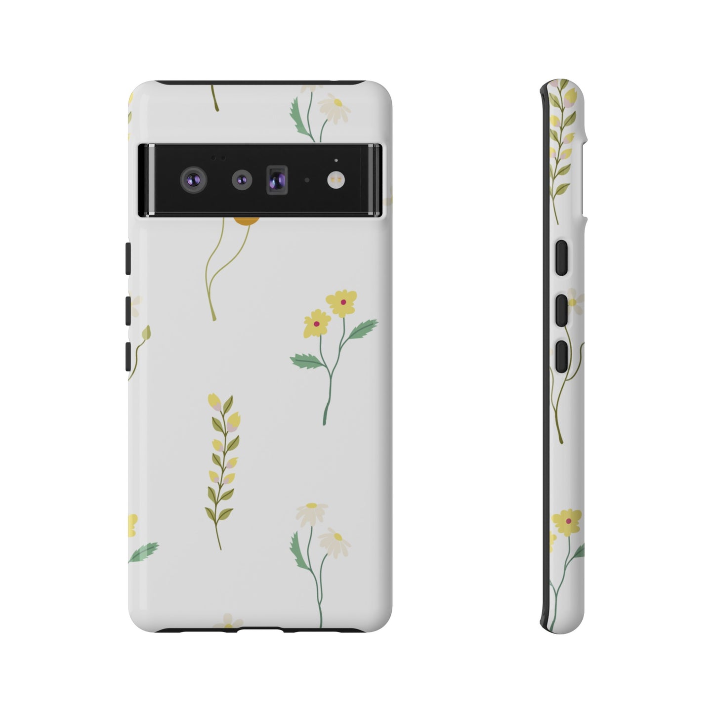 Delicate Floral Wallpaper Phone Case | iPhone 15 Plus/ Pro, 14, 13, 12| Google Pixel 7, Pro, 5| Samsung Galaxy S23 All Major Phone Models