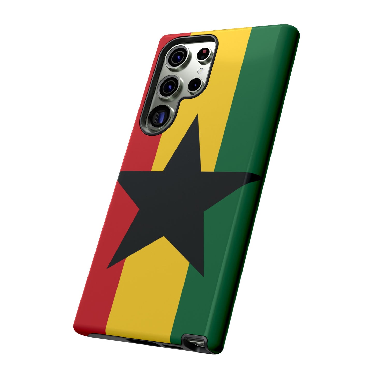 Ghana Flag Phone Case | iPhone 15 Plus/ Pro, 14, 13, 12| Google Pixel 7, Pro, 5| Samsung Galaxy S23 All Major Phone Models