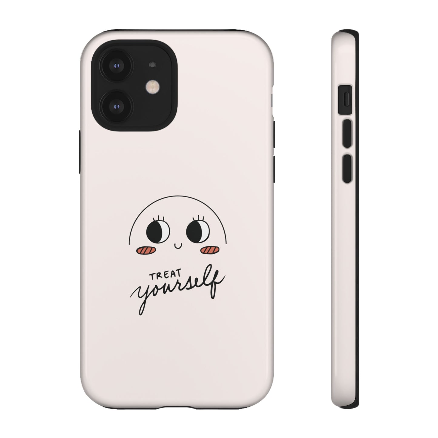 Treat Yourself Wallpaper Phone Case | iPhone 15 Plus/ Pro, 14, 13, 12| Google Pixel 7, Pro, 5| Samsung Galaxy S23 All Major Phone Models