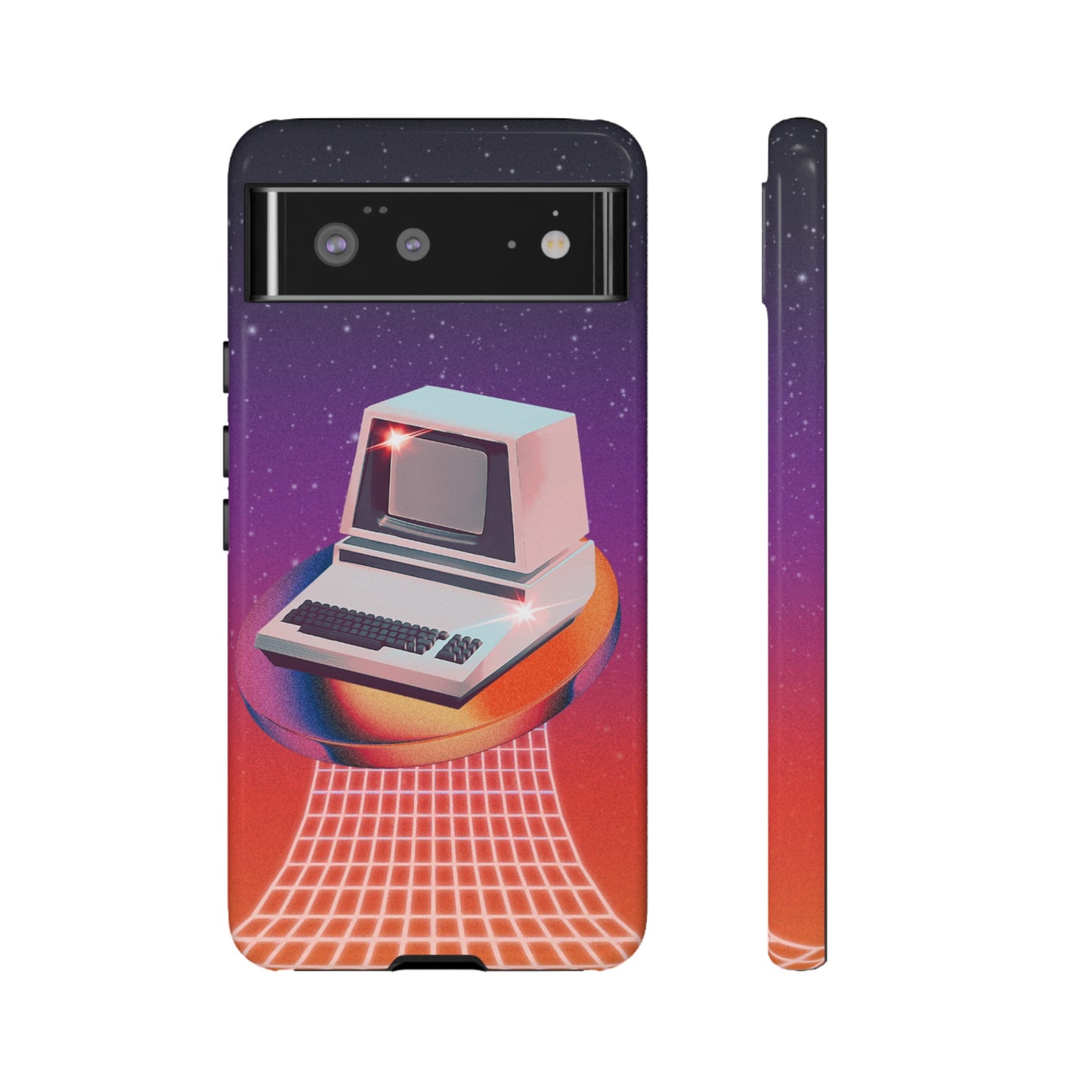 Retro Computer Phone Case | iPhone 15 Plus/ Pro, 14, 13, 12| Google Pixel 7, Pro, 5| Samsung Galaxy S23 All Major Phone Models