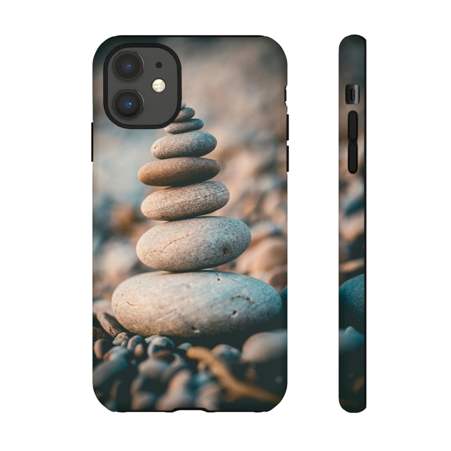 Rock Stack Wallpaper Phone Case | iPhone 15 Plus/ Pro, 14, 13, 12| Google Pixel 7, Pro, 5| Samsung Galaxy S23 All Major Phone Models