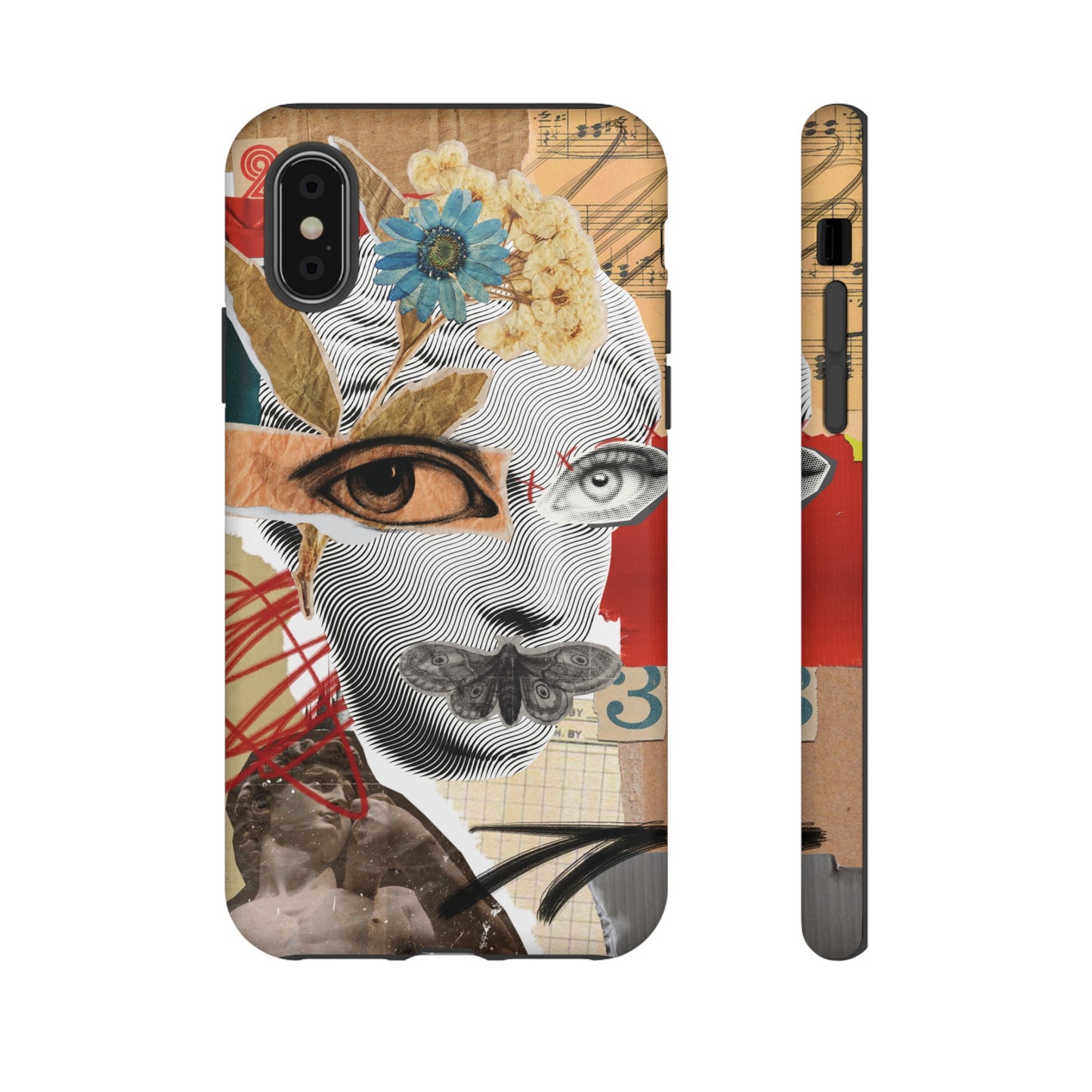 Woman Collage Wallpaper Phone Case | iPhone 15 Plus/ Pro, 14, 13, 12| Google Pixel 7, Pro, 5| Samsung Galaxy S23 All Major Phone Models