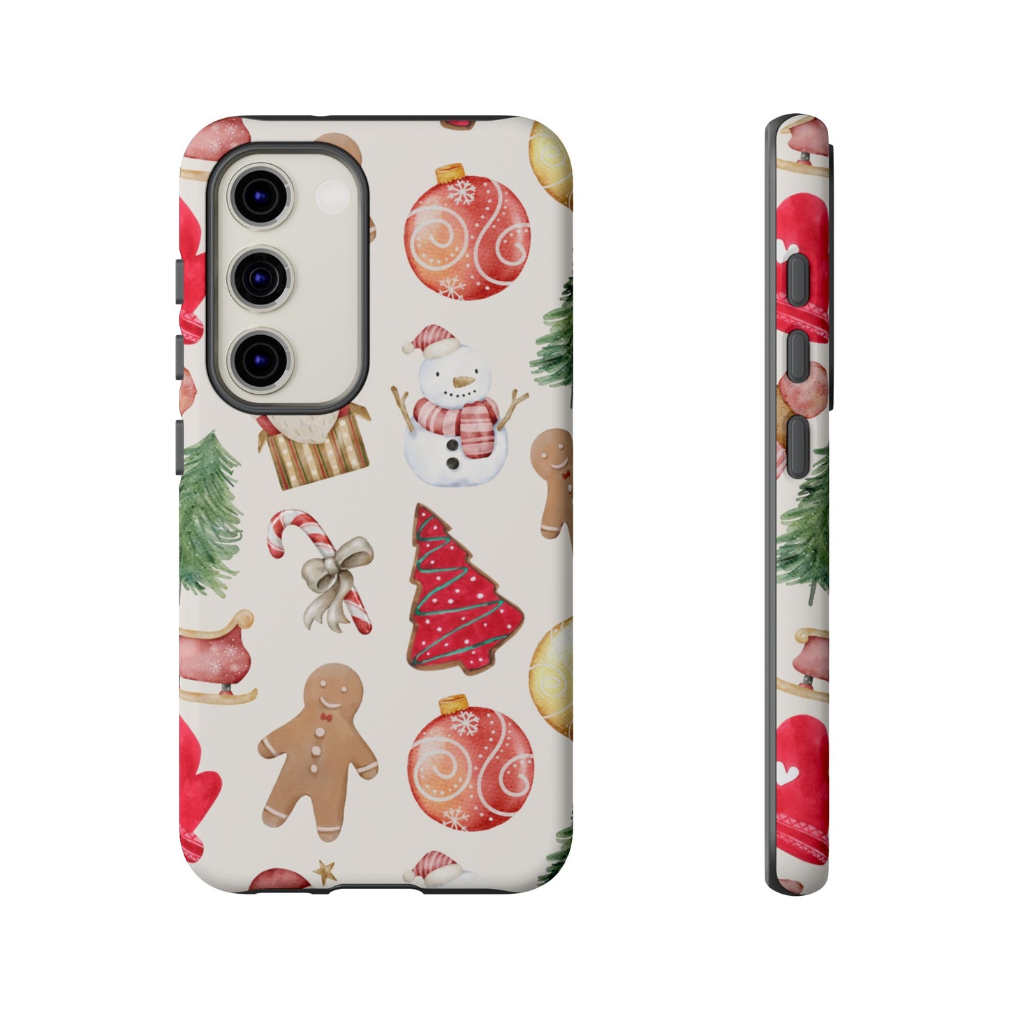 Collage Christmas Wallpaper Phone Case | iPhone 15 Plus/ Pro, 14, 13, 12| Google Pixel 7, Pro, 5| Samsung Galaxy S23 All Major Phone Models