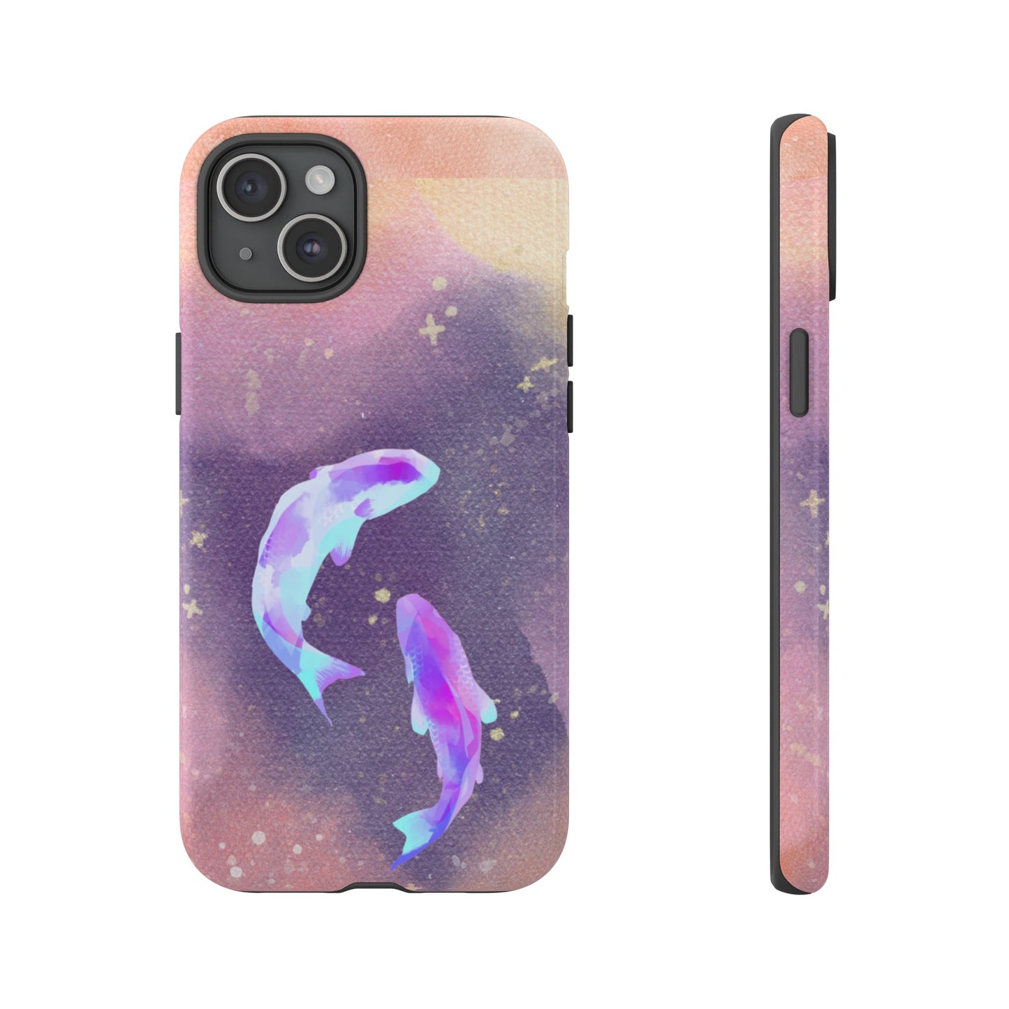 Cosmic Koi Phone Case | iPhone 15 Plus/ Pro, 14, 13, 12| Google Pixel 7, Pro, 5| Samsung Galaxy S23 All Major Phone Models