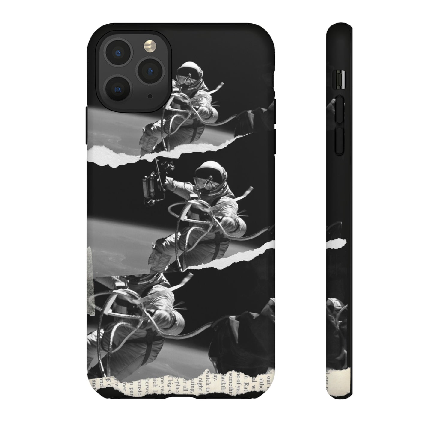 Astronaut Collage Phone Case | iPhone 15 Plus/ Pro, 14, 13, 12| Google Pixel 7, Pro, 5| Samsung Galaxy S23 All Major Phone Models