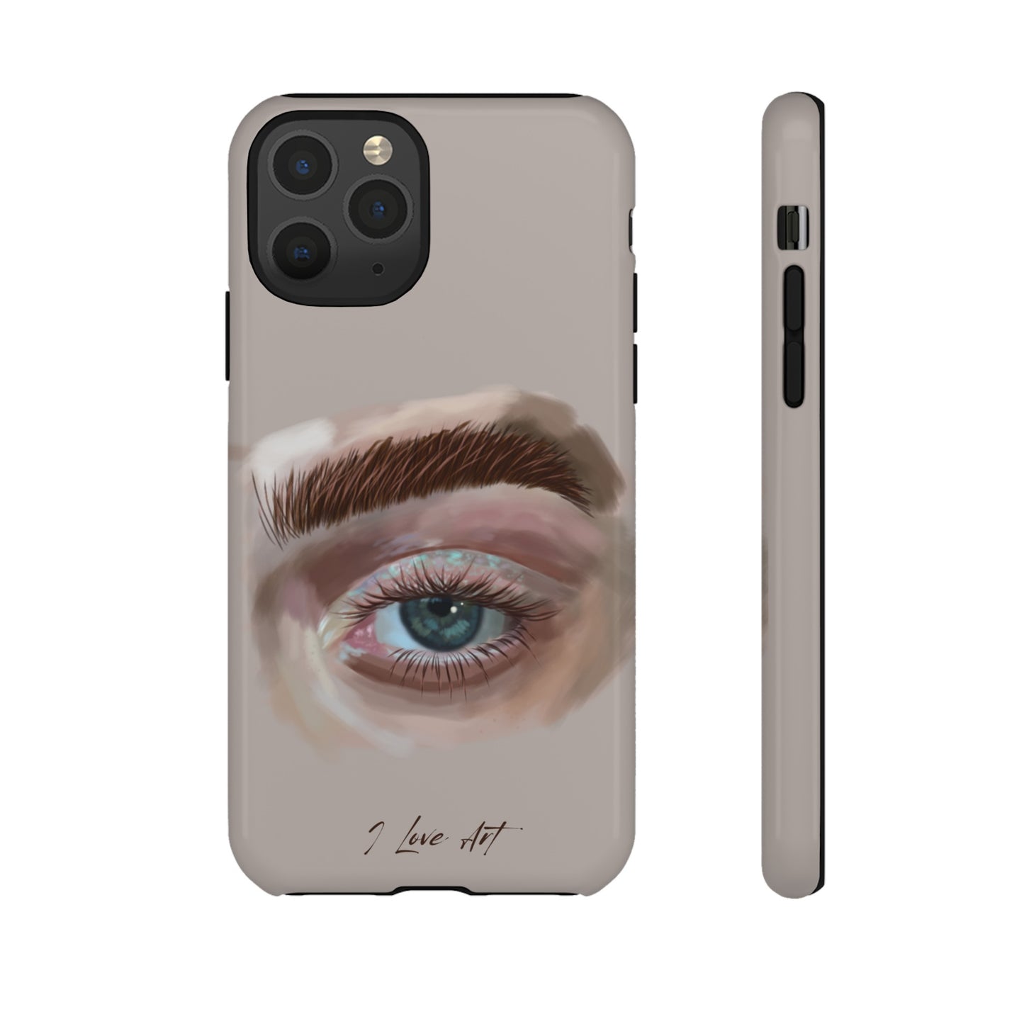 I Love Art Phone Case | iPhone 15 Plus/ Pro, 14, 13, 12| Google Pixel 7, Pro, 5| Samsung Galaxy S23 All Major Phone Models