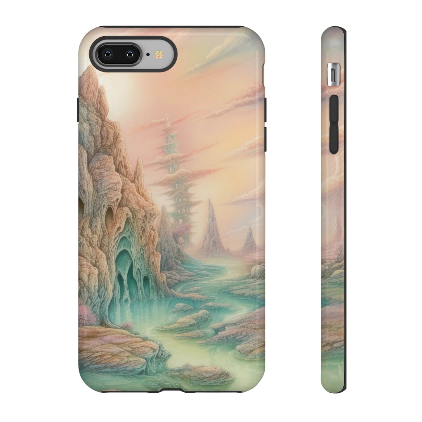 Caves Sci-Fi Wallpaper Phone Case | iPhone 15 Plus/ Pro, 14, 13, 12| Google Pixel 7, Pro, 5| Samsung Galaxy S23 All Major Phone Models